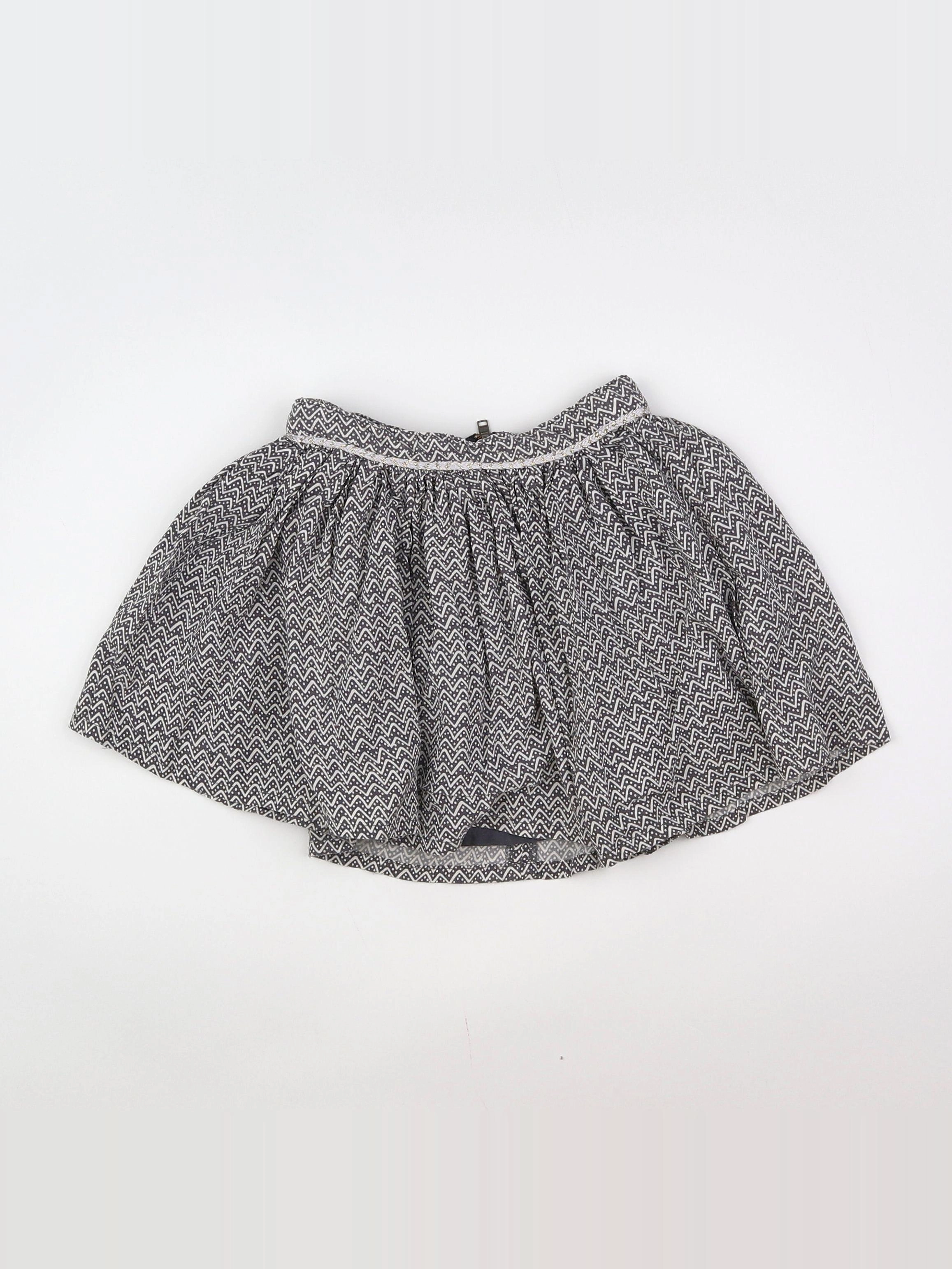 Tape à l'oeil - jupe gris - 3 ans
