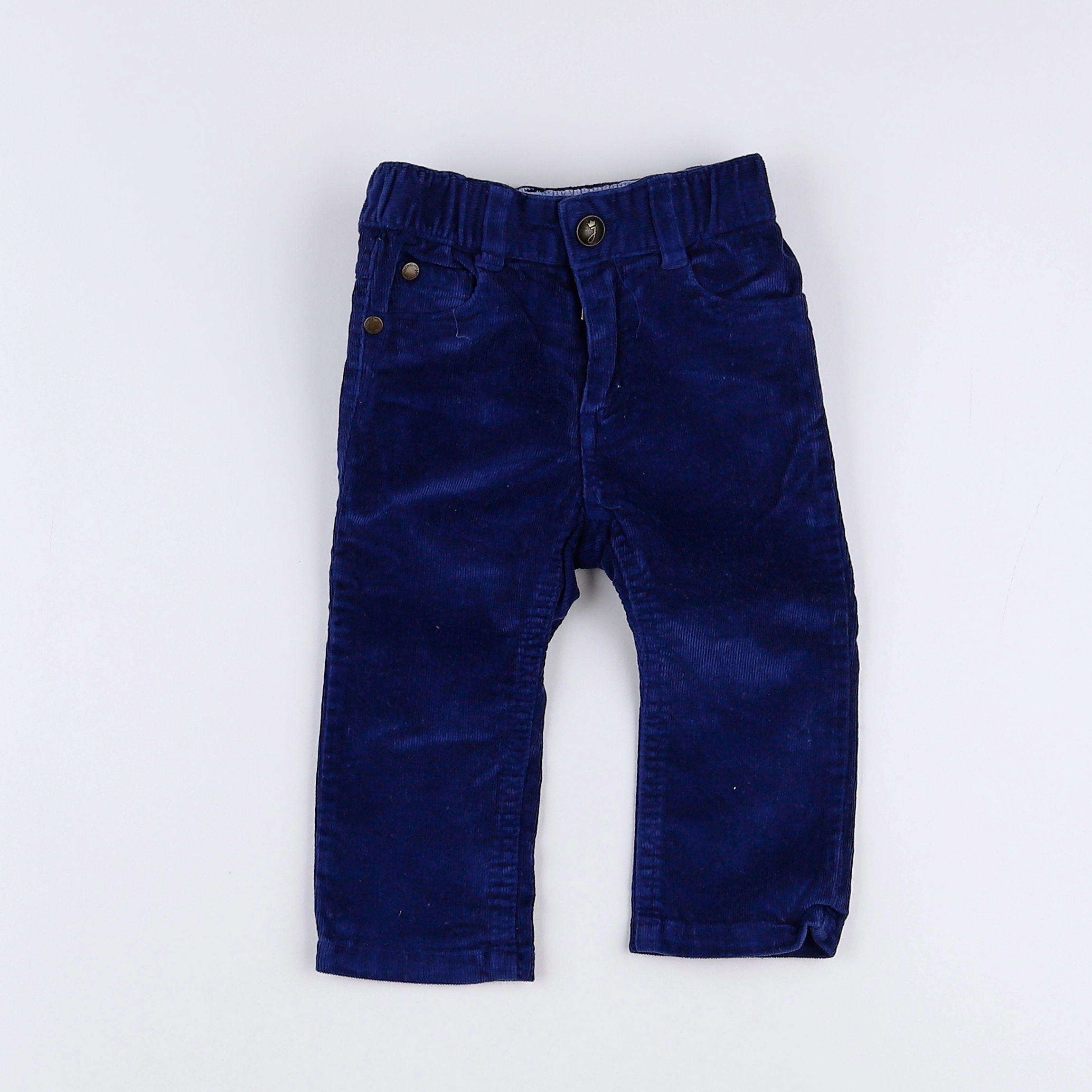 Jacadi - pantalon bleu - 12 mois