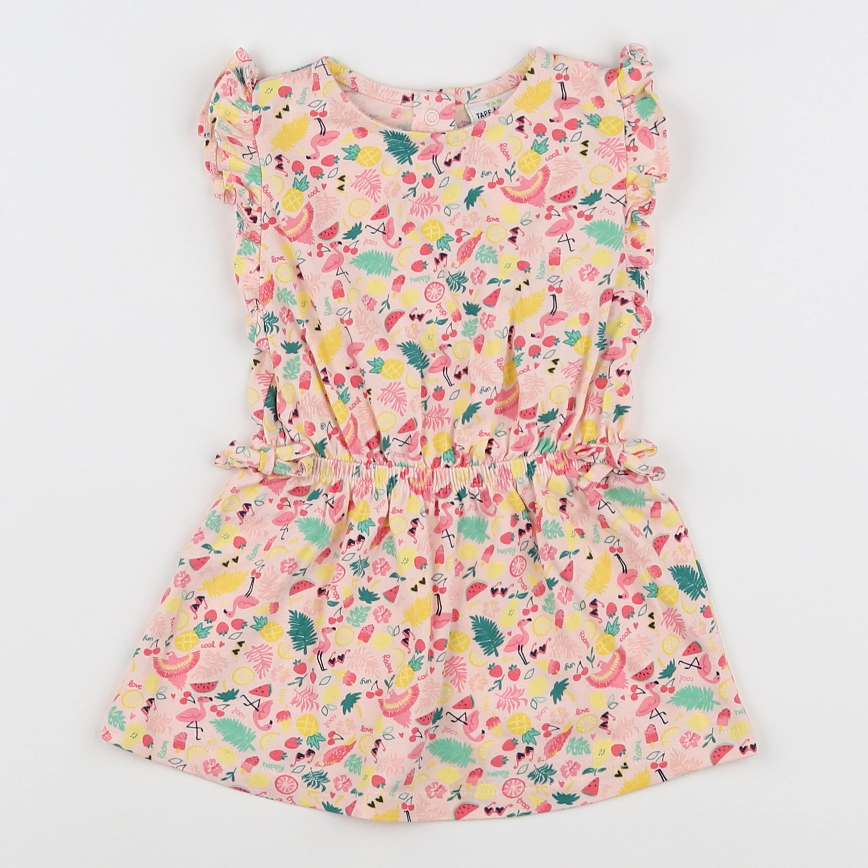 Tape à l'oeil - robe multicolore - 12 mois