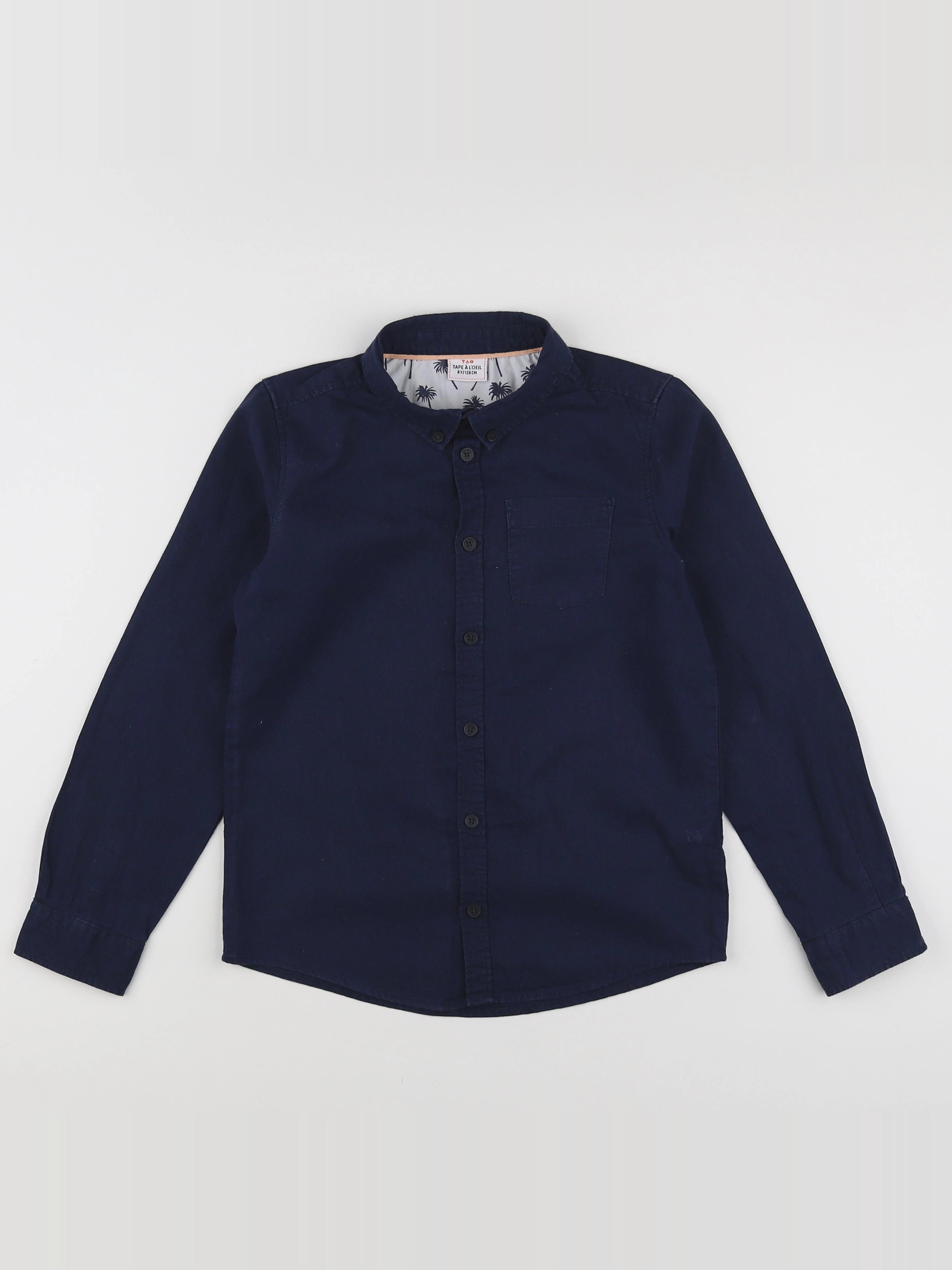 Tape à l'oeil - chemise bleu - 8 ans