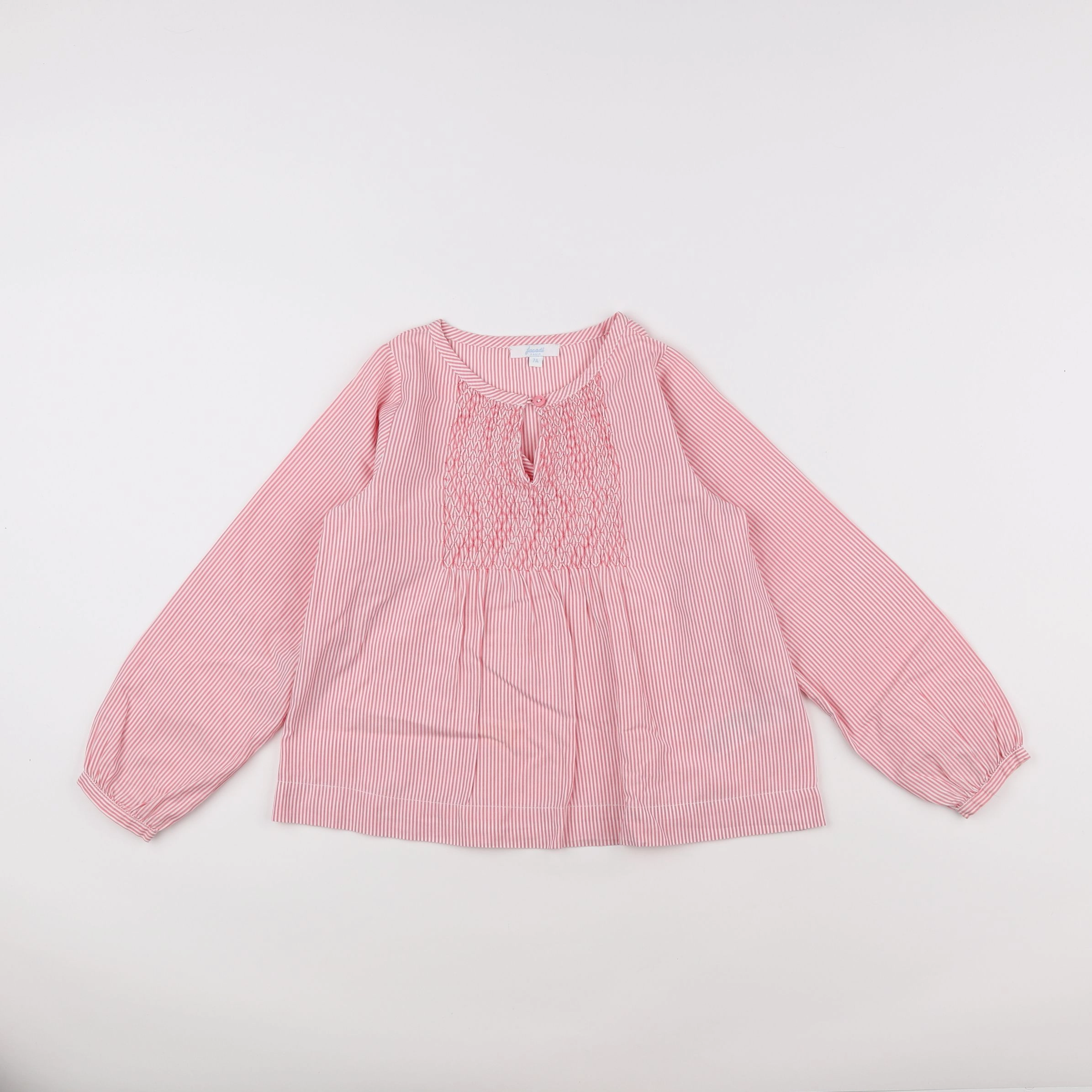 Jacadi - blouse rose - 7 ans