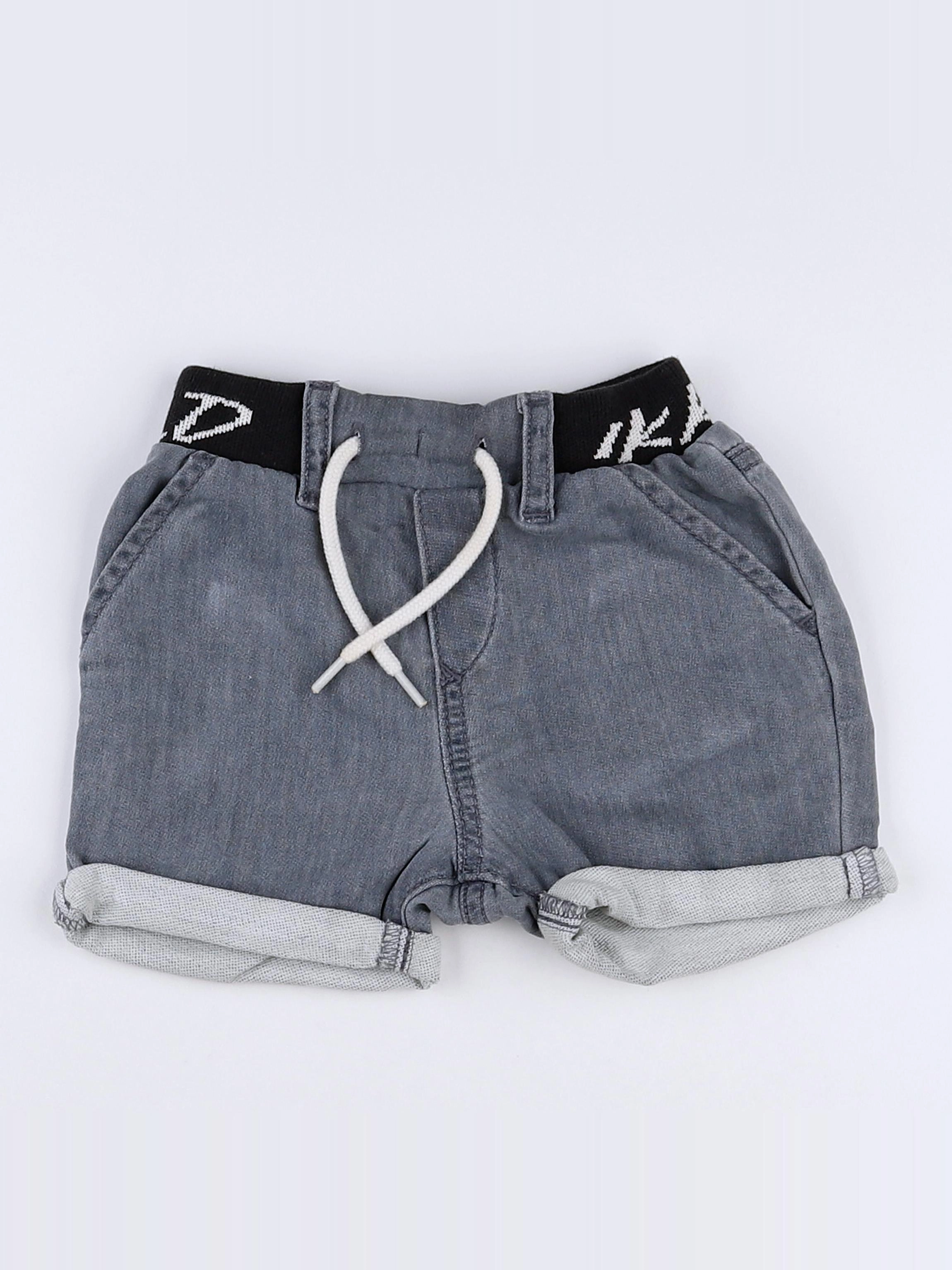 IKKS - short gris - 12 mois