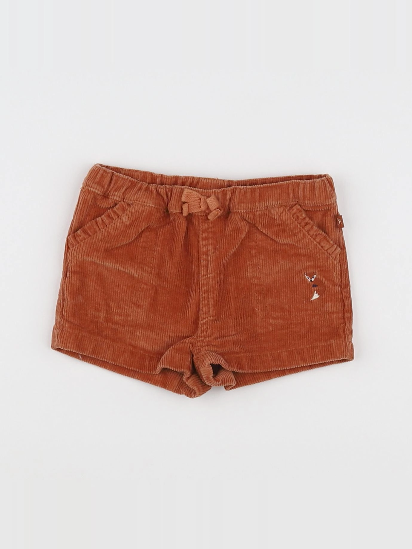 Cadet Rousselle - short marron - 6 mois