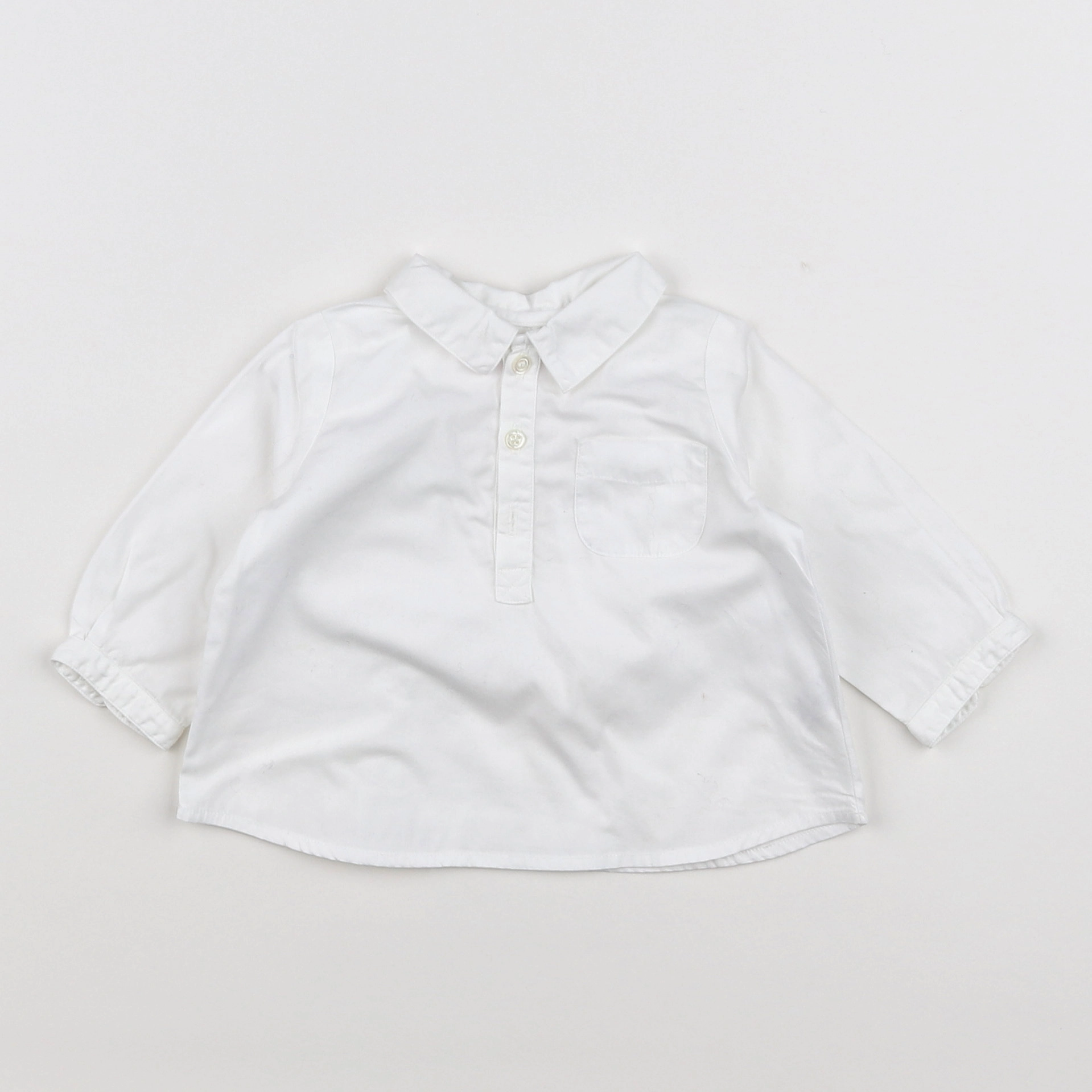 Bonpoint - blouse blanc - 3 mois