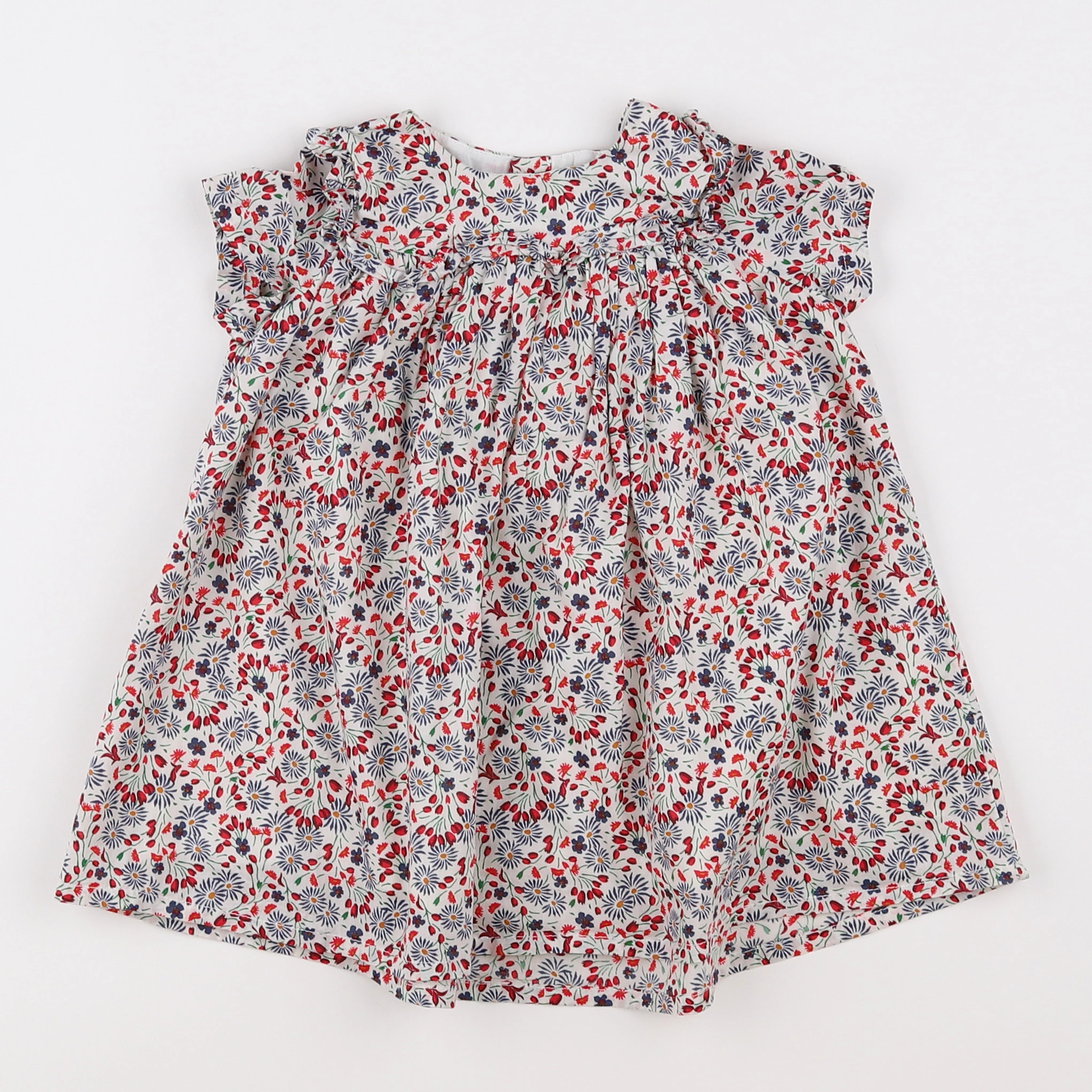 Boutchou - robe multicolore - 9 mois