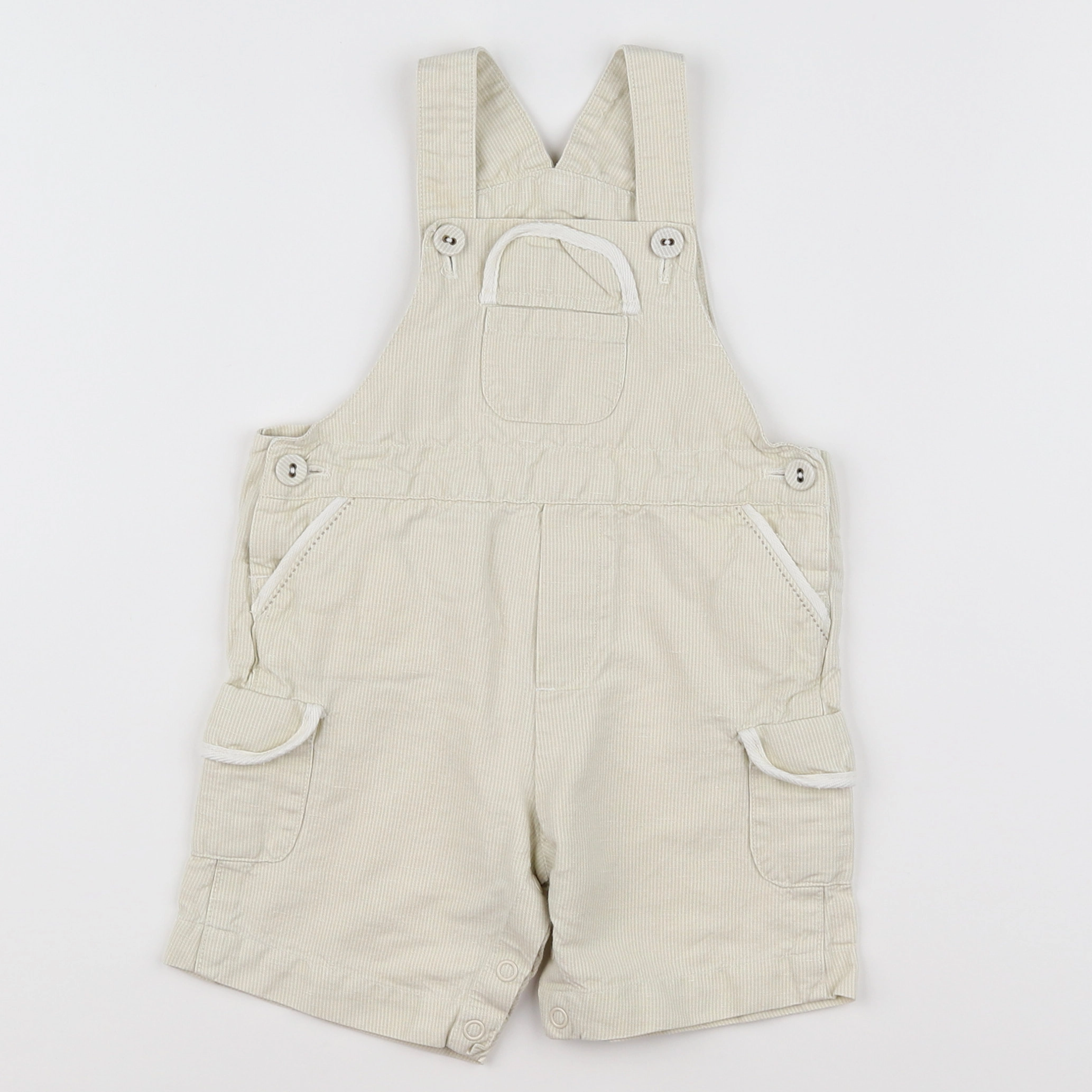 Jacadi - salopette beige - 12 mois