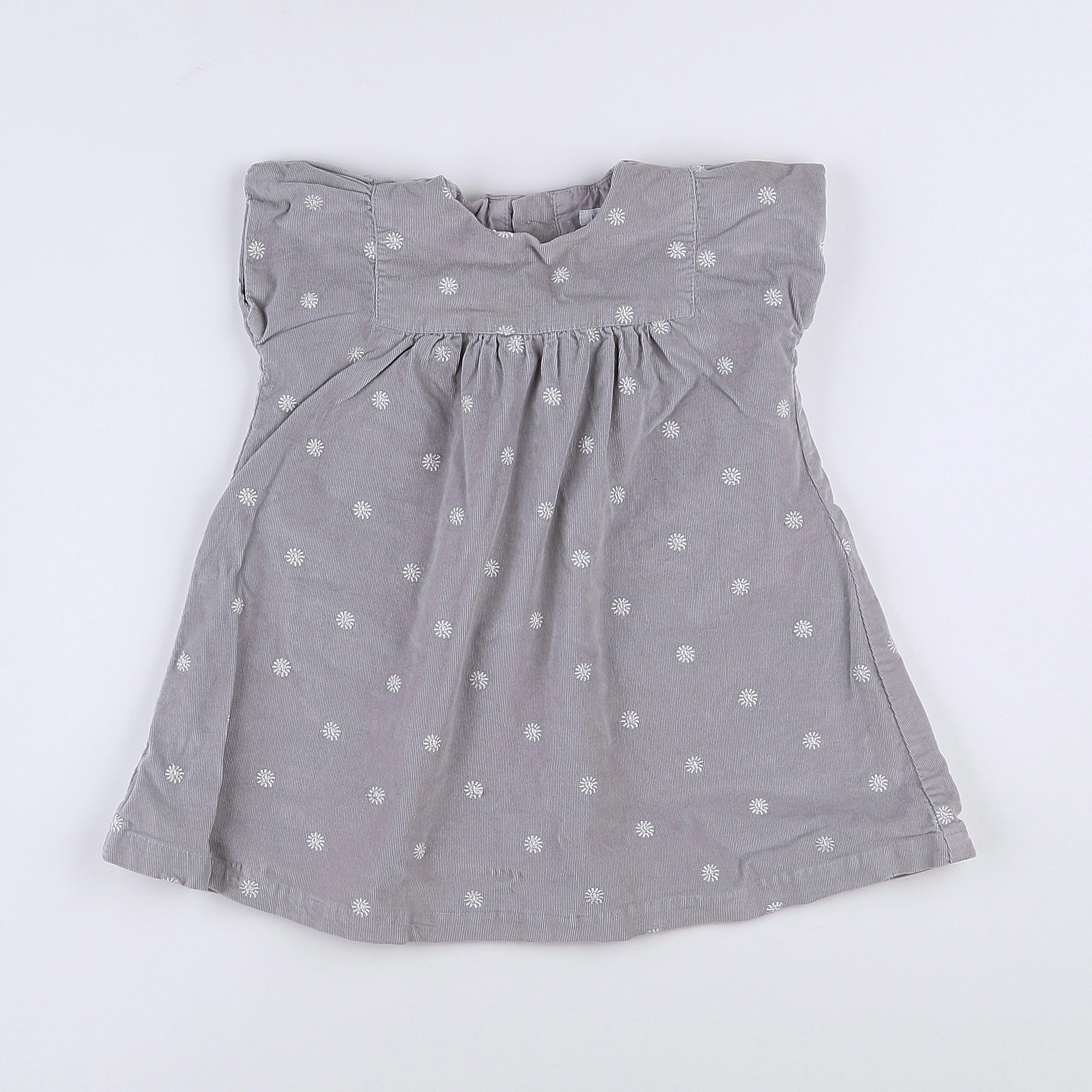 Boutchou - robe gris - 9 mois