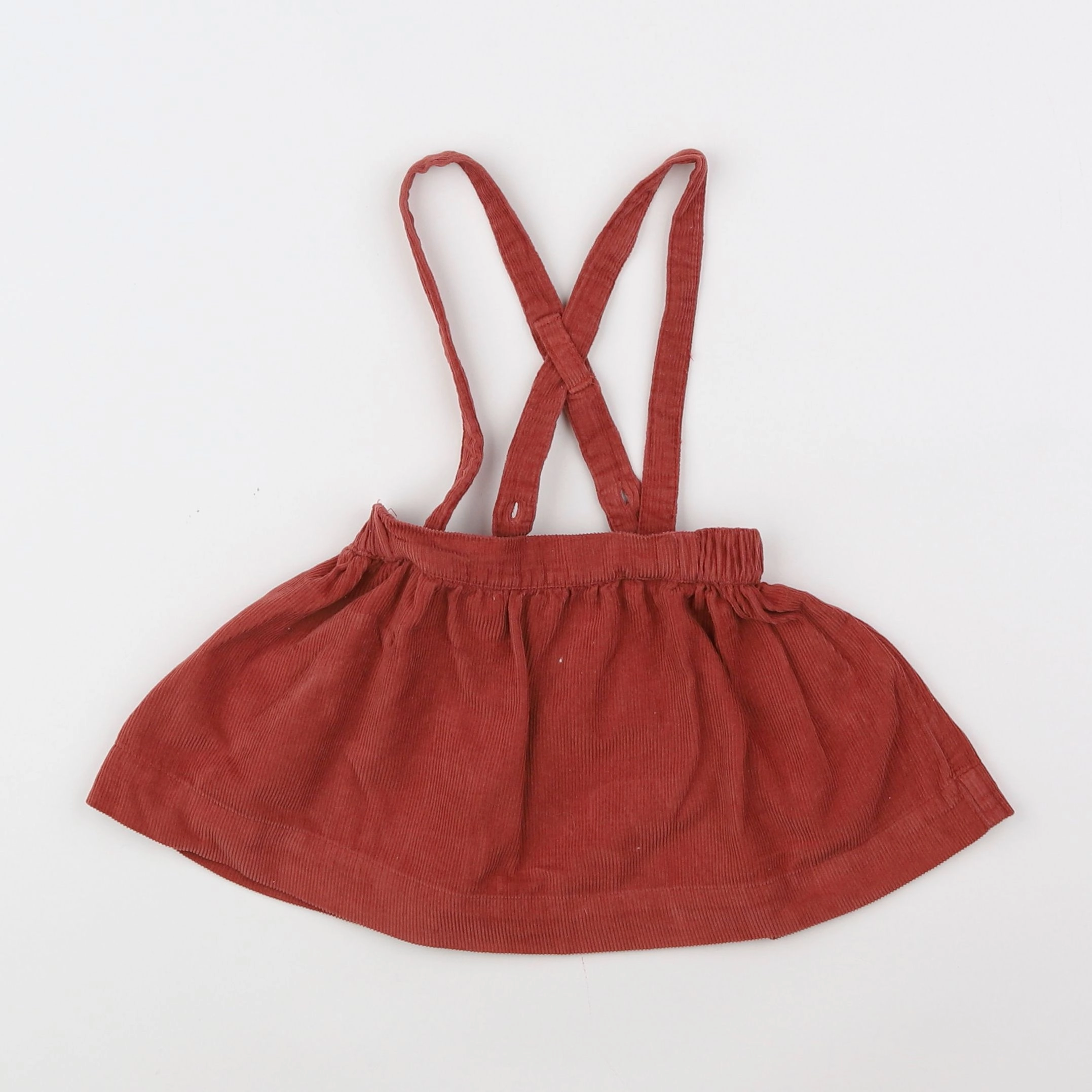 Vertbaudet - jupe marron - 12 mois