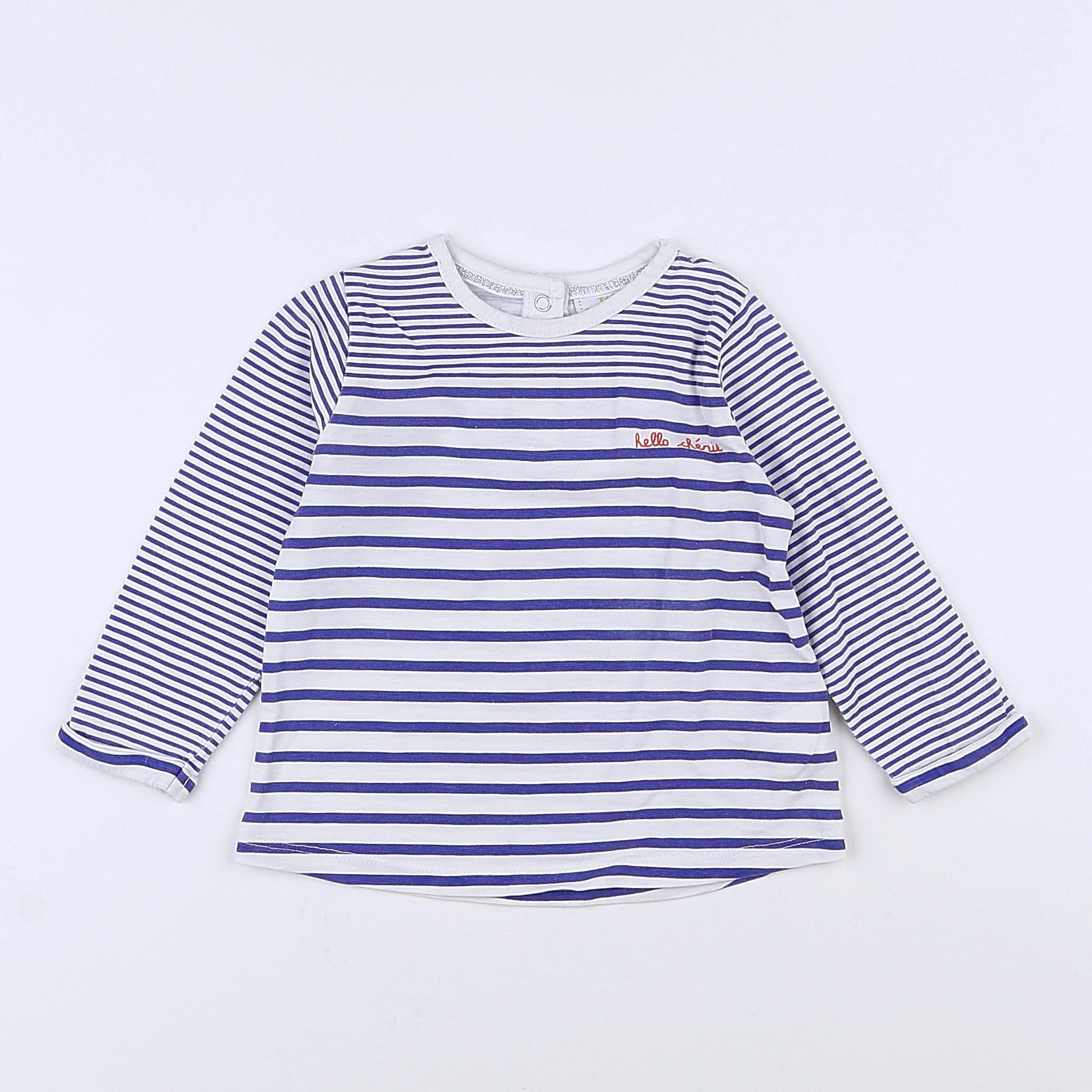 Tape à l'oeil - tee-shirt bleu - 12 mois