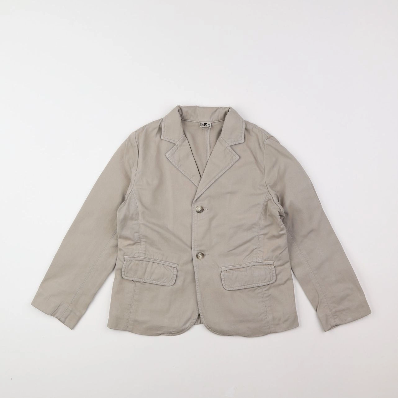 Bonton - veste beige - 8 ans