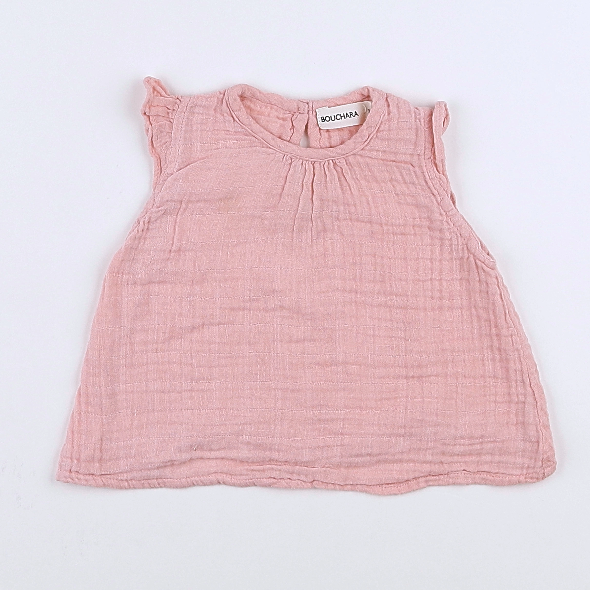 Bouchara - blouse rose - 18 mois