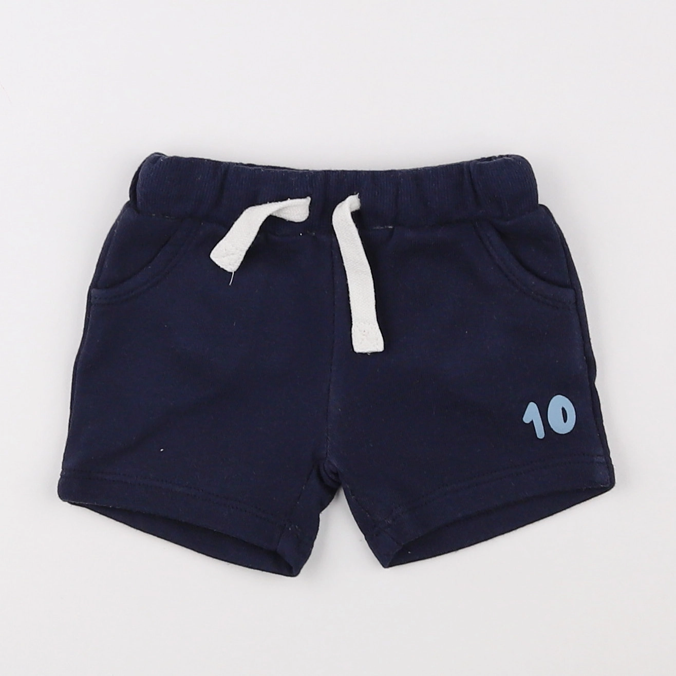 La Redoute - short bleu - 3 mois