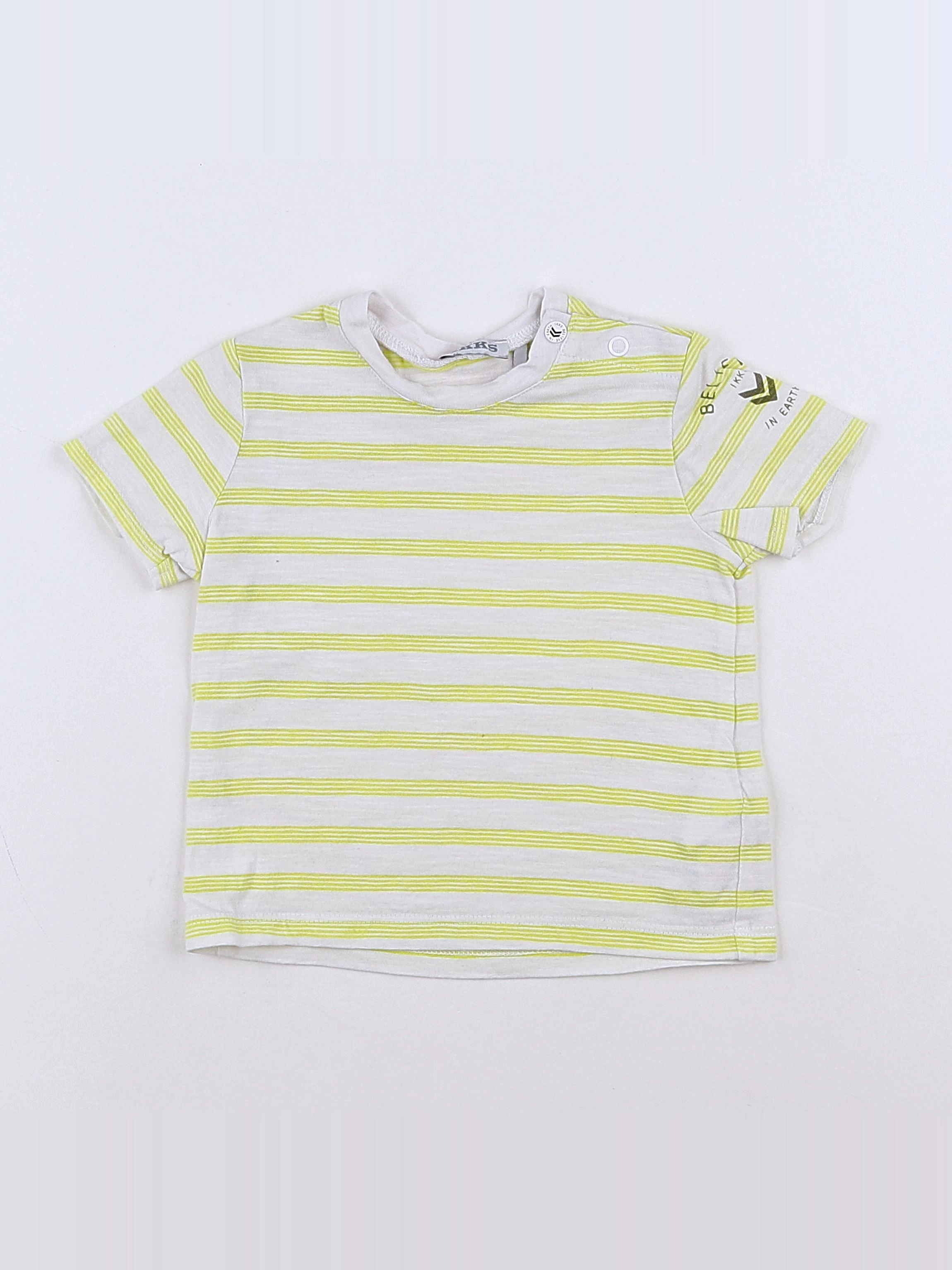 IKKS - tee-shirt beige - 12 mois