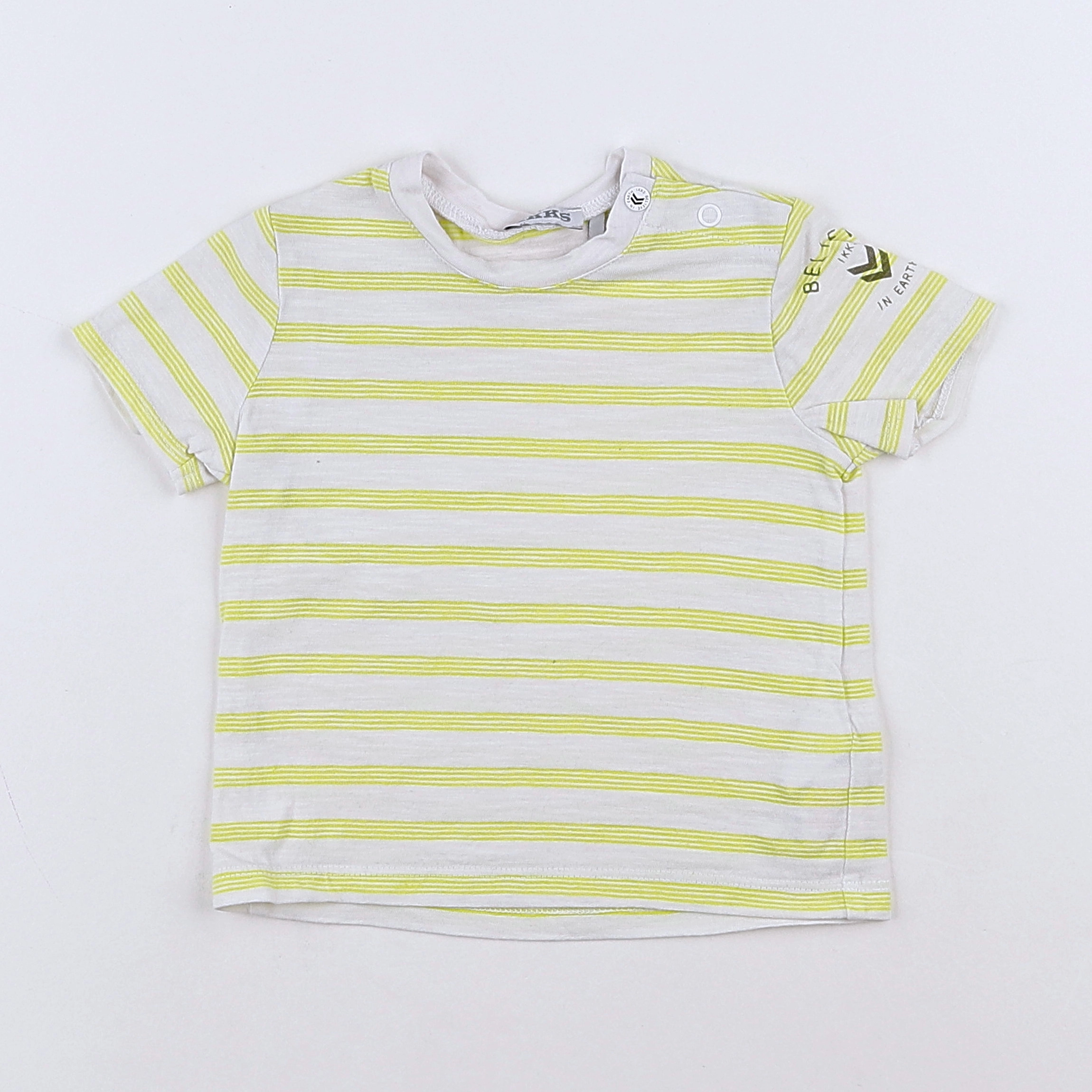 IKKS - tee-shirt beige - 12 mois