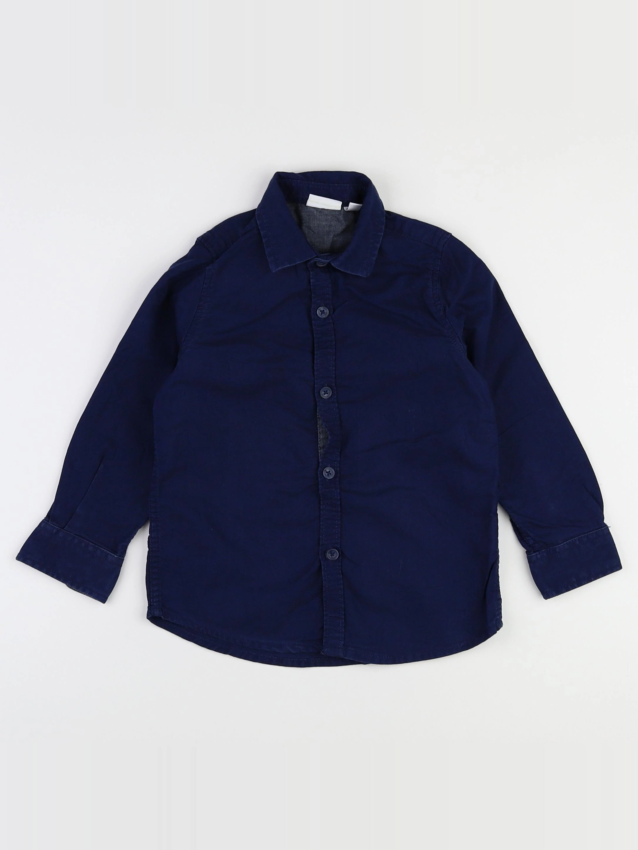 Vertbaudet - chemise bleu - 5 ans