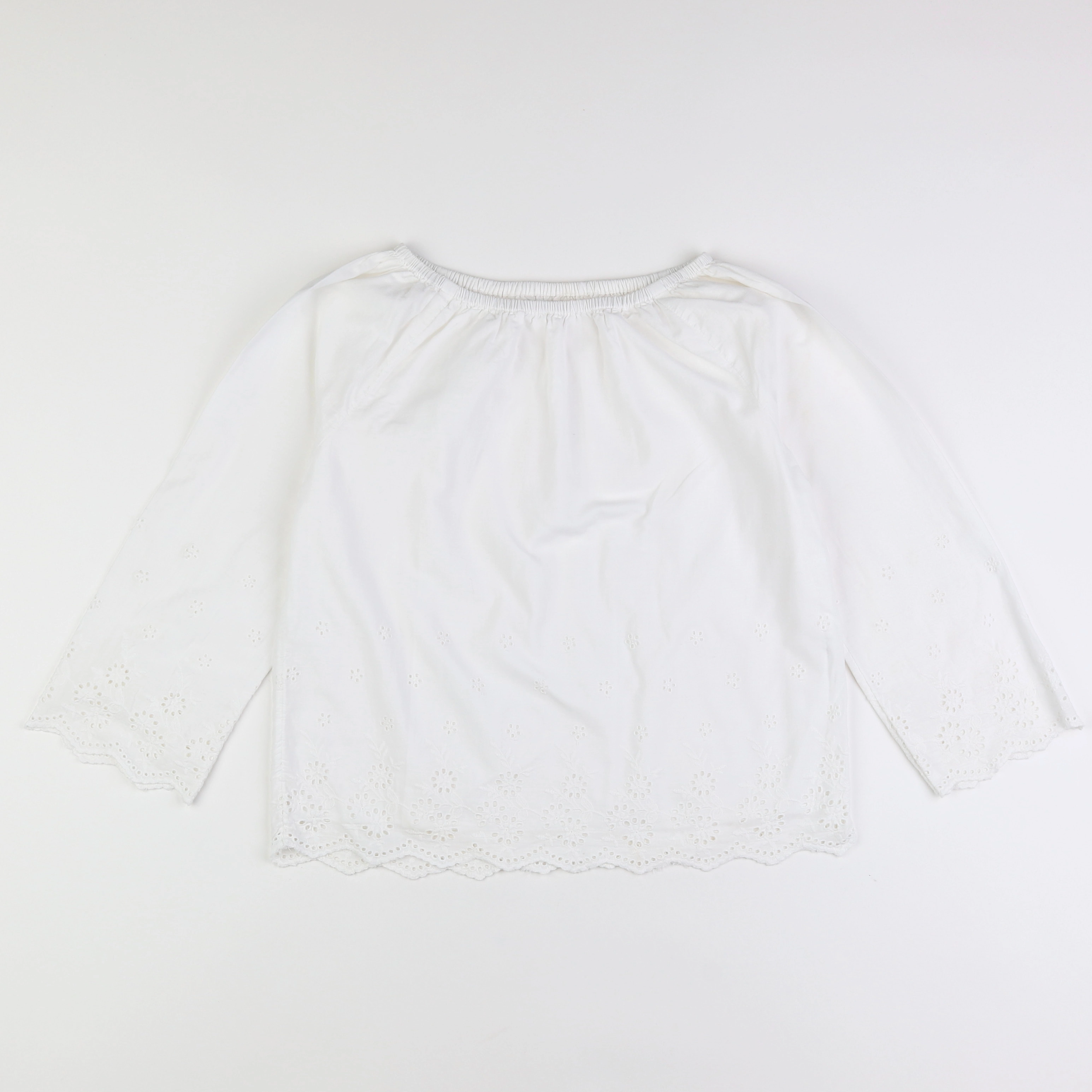 Monoprix - blouse blanc - 12 ans