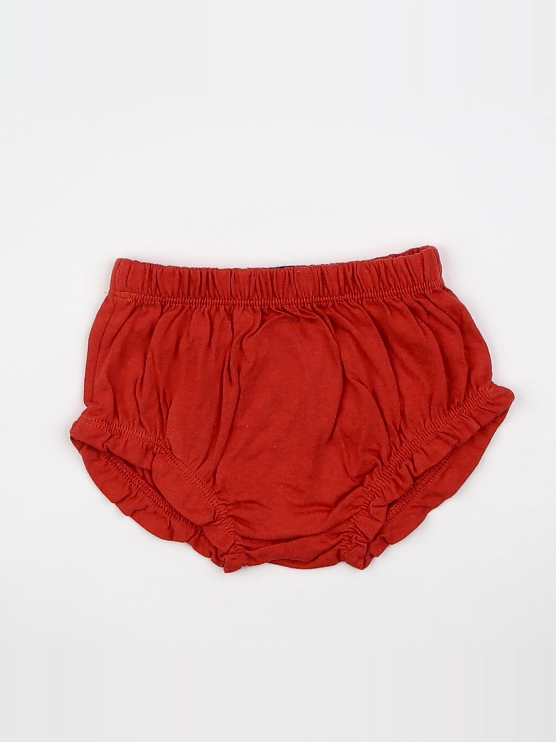 Terre de marins - bloomer rouge - 6 mois