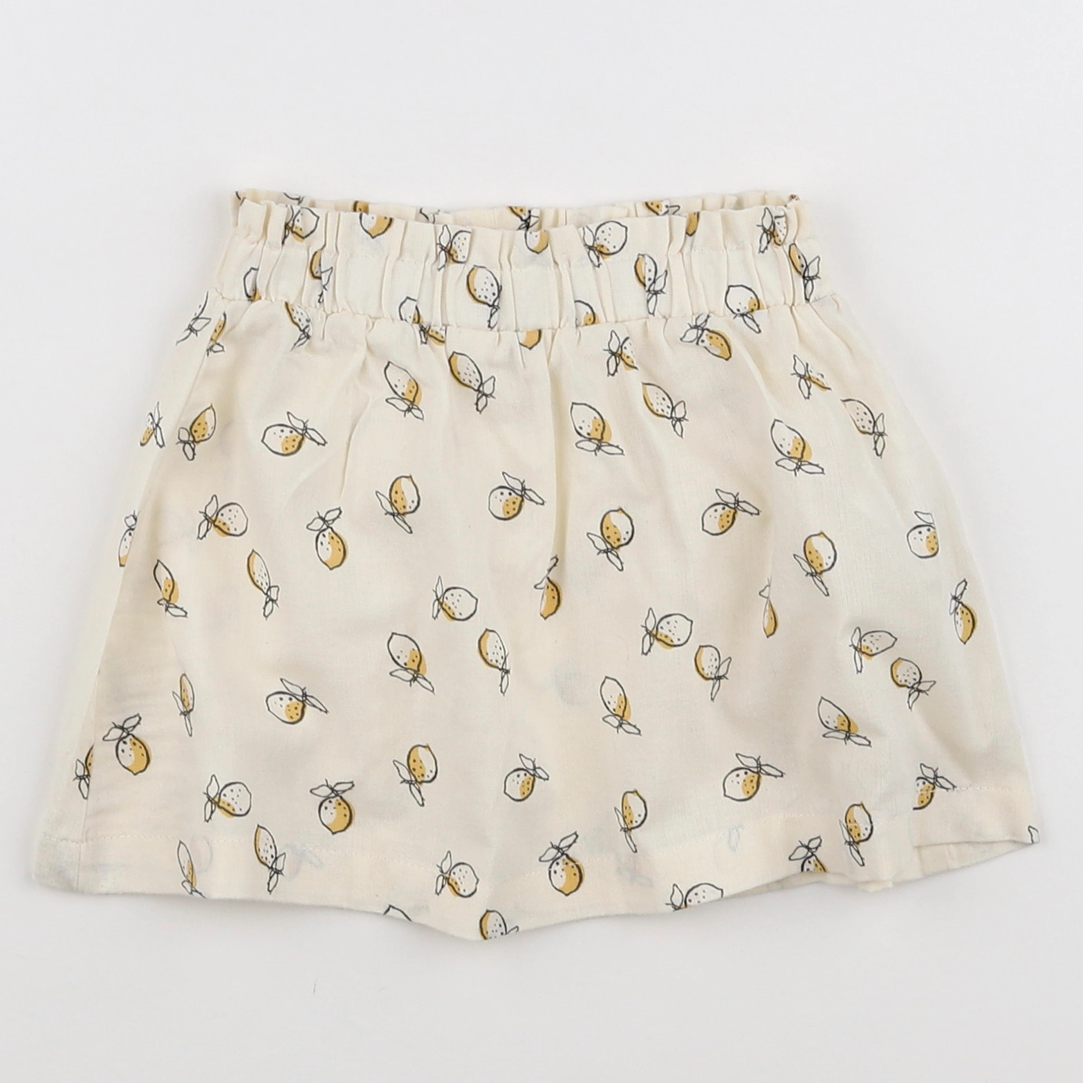 Vertbaudet - jupe beige - 2 ans