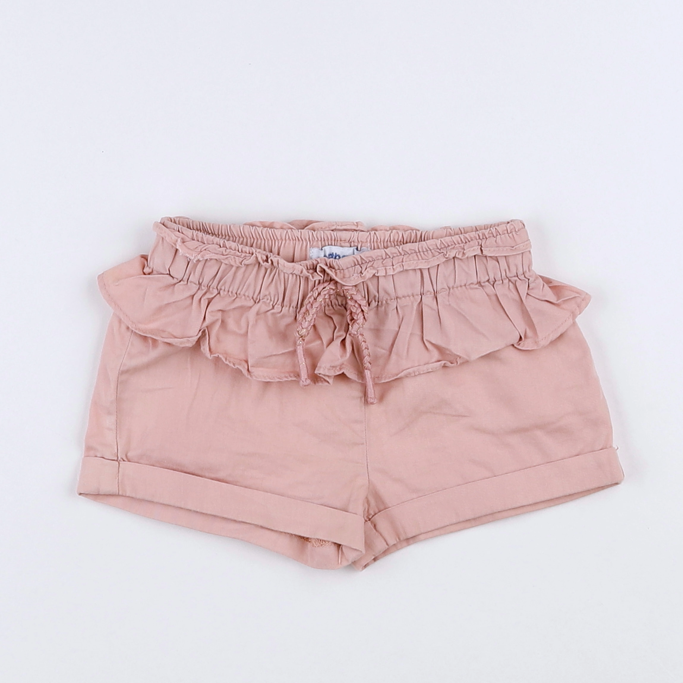 Vertbaudet - short rose - 9 mois