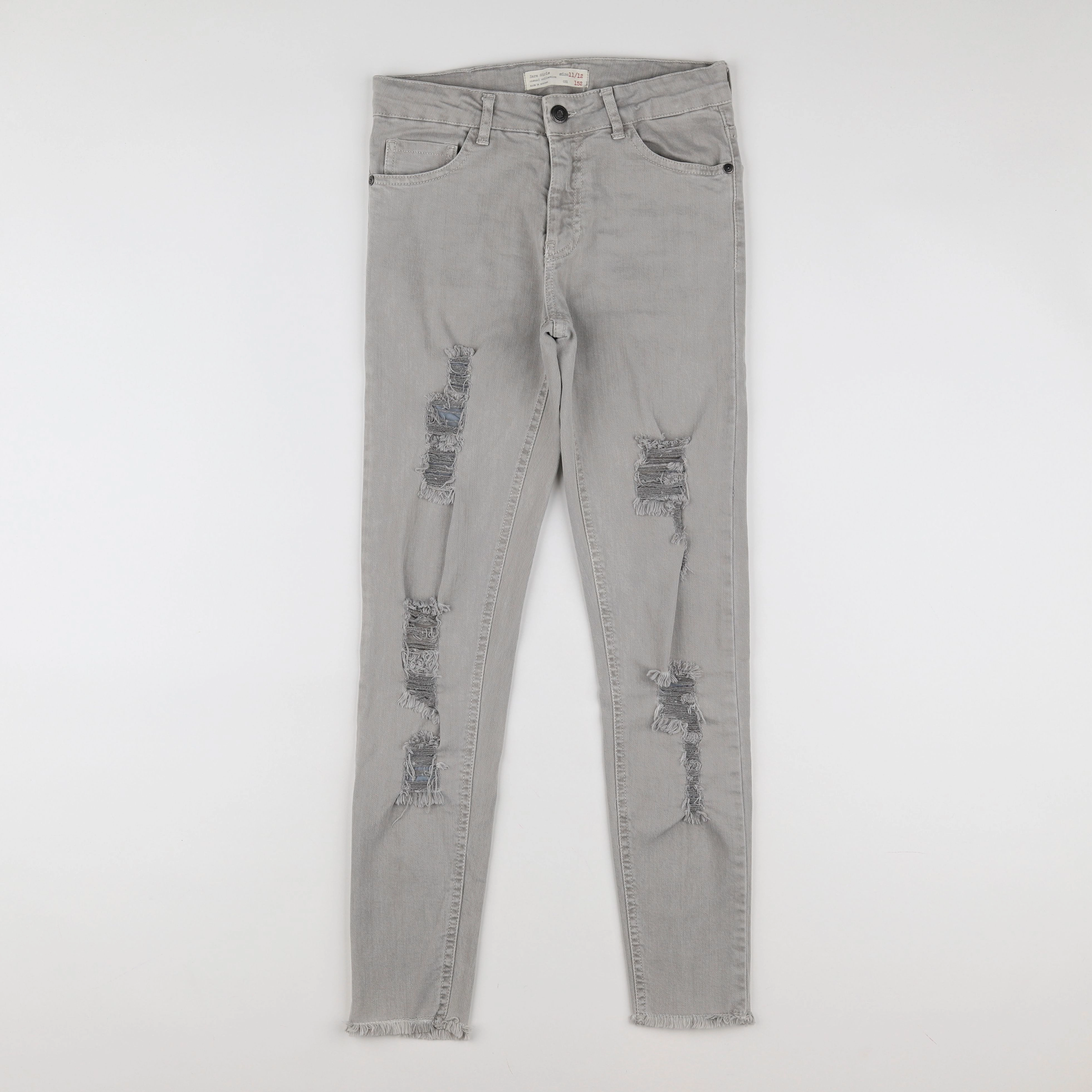 Zara - jean gris - 11/12 ans