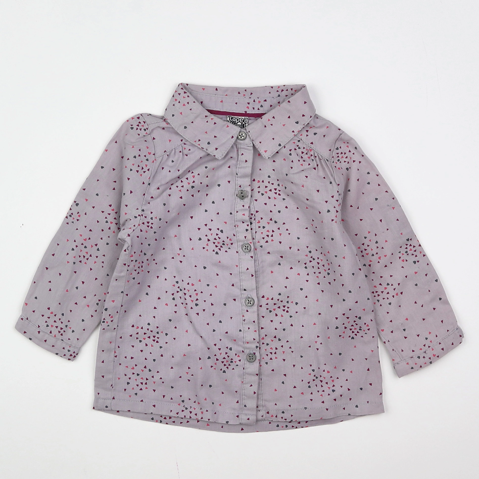 Tape à l'oeil - chemise taupe, multicolore - 12 mois