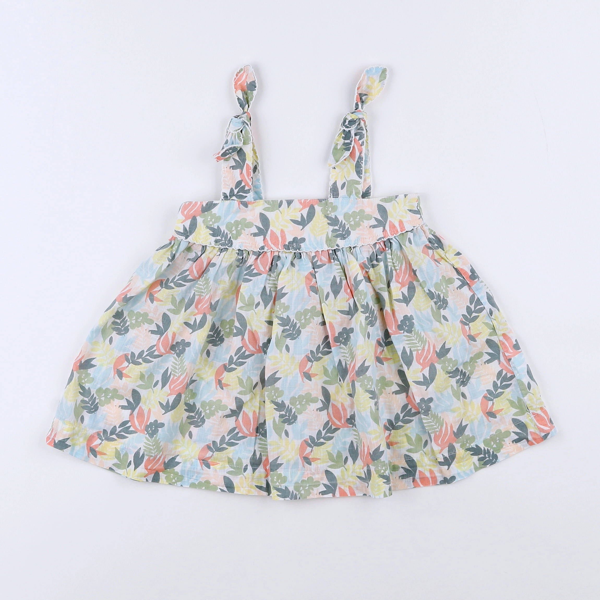 Boutchou - robe vert - 9 mois