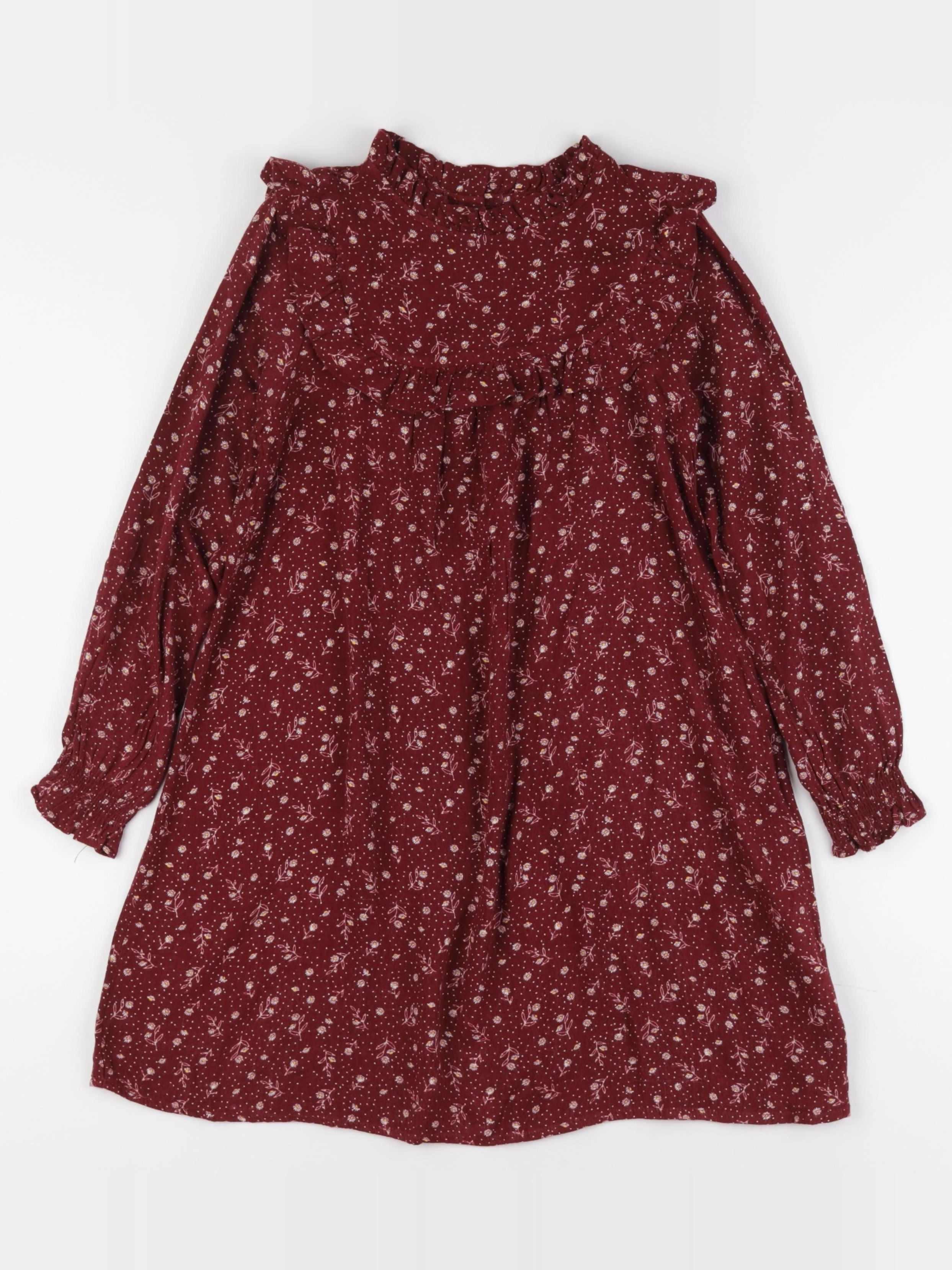 Vertbaudet - robe rouge - 9 ans