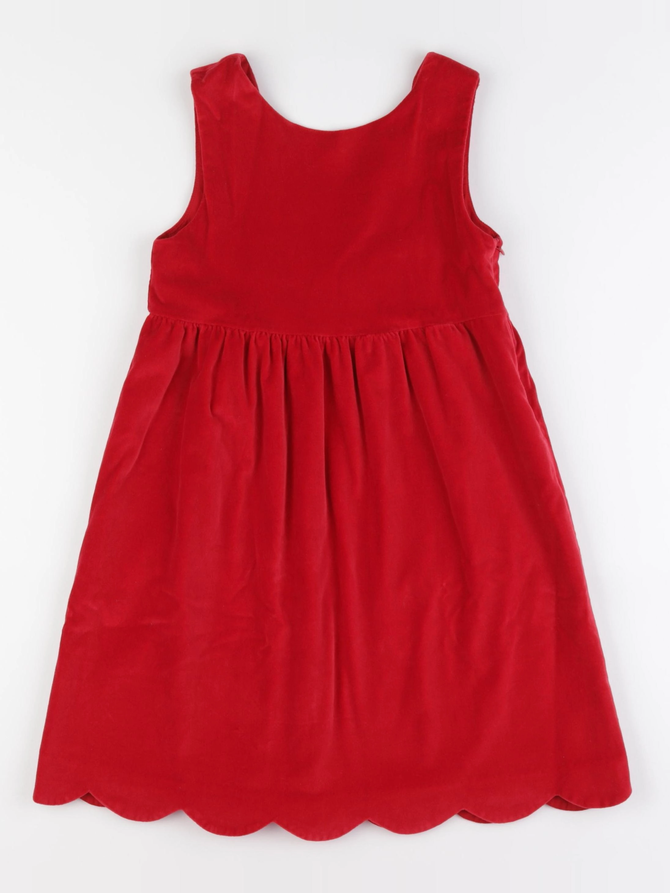 Vertbaudet - robe rouge - 9 ans
