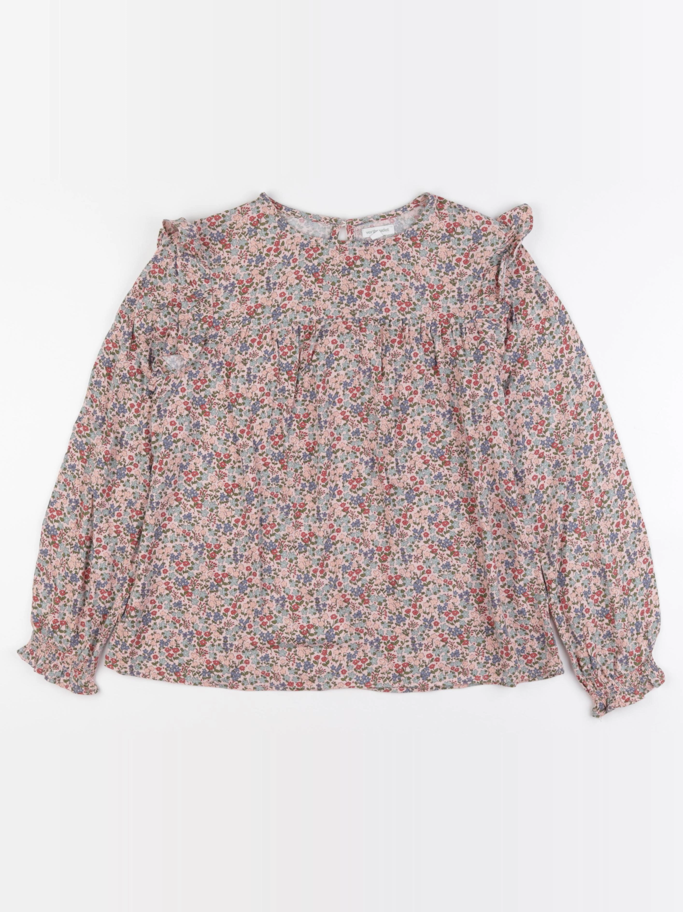 Vertbaudet - blouse multicolore - 12 ans