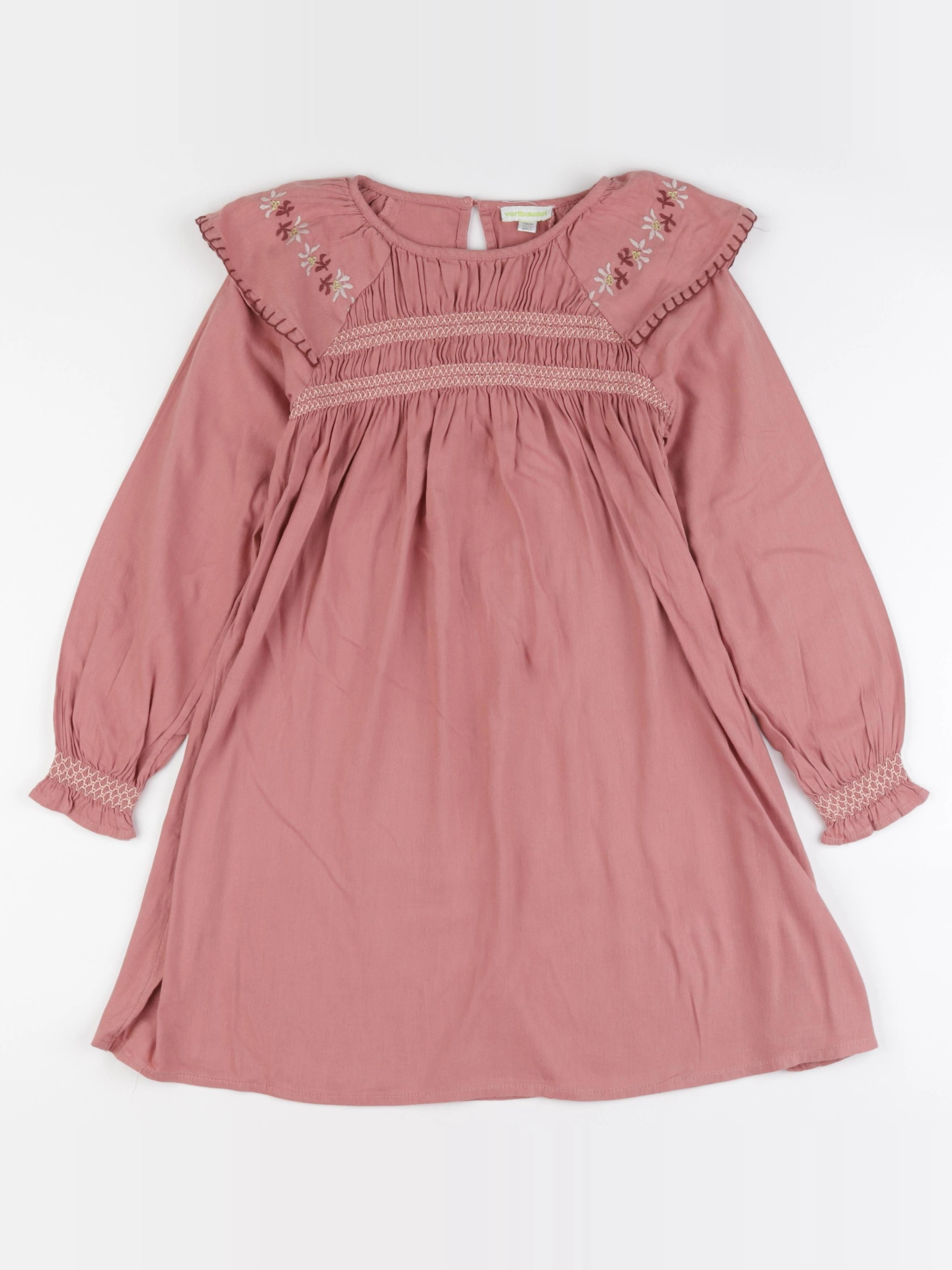 Vertbaudet - robe rose - 9 ans