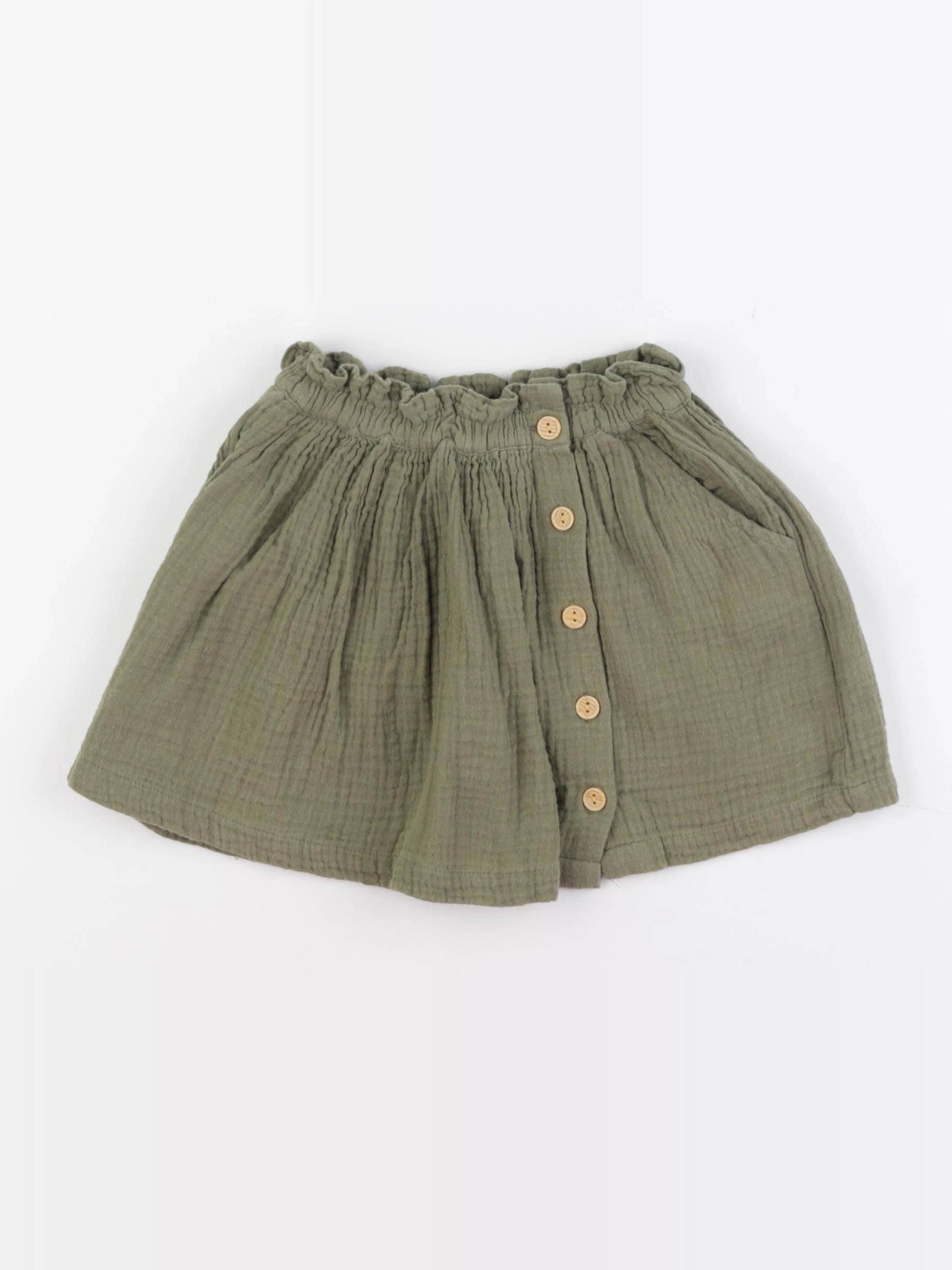 Vertbaudet - jupe vert - 3 ans