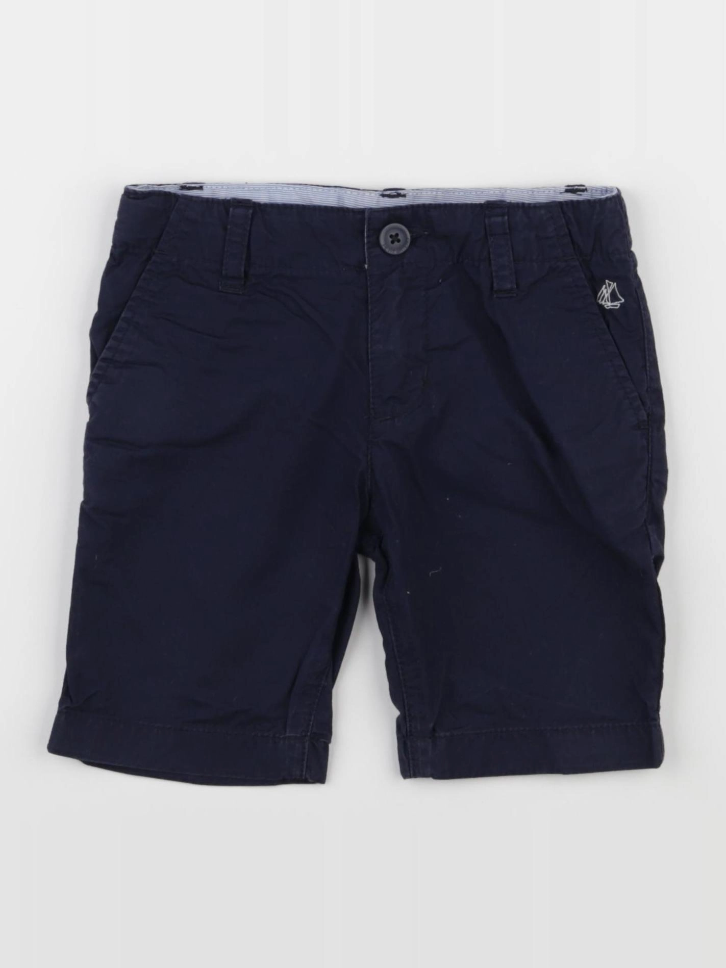 Petit Bateau - short bleu - 3 ans