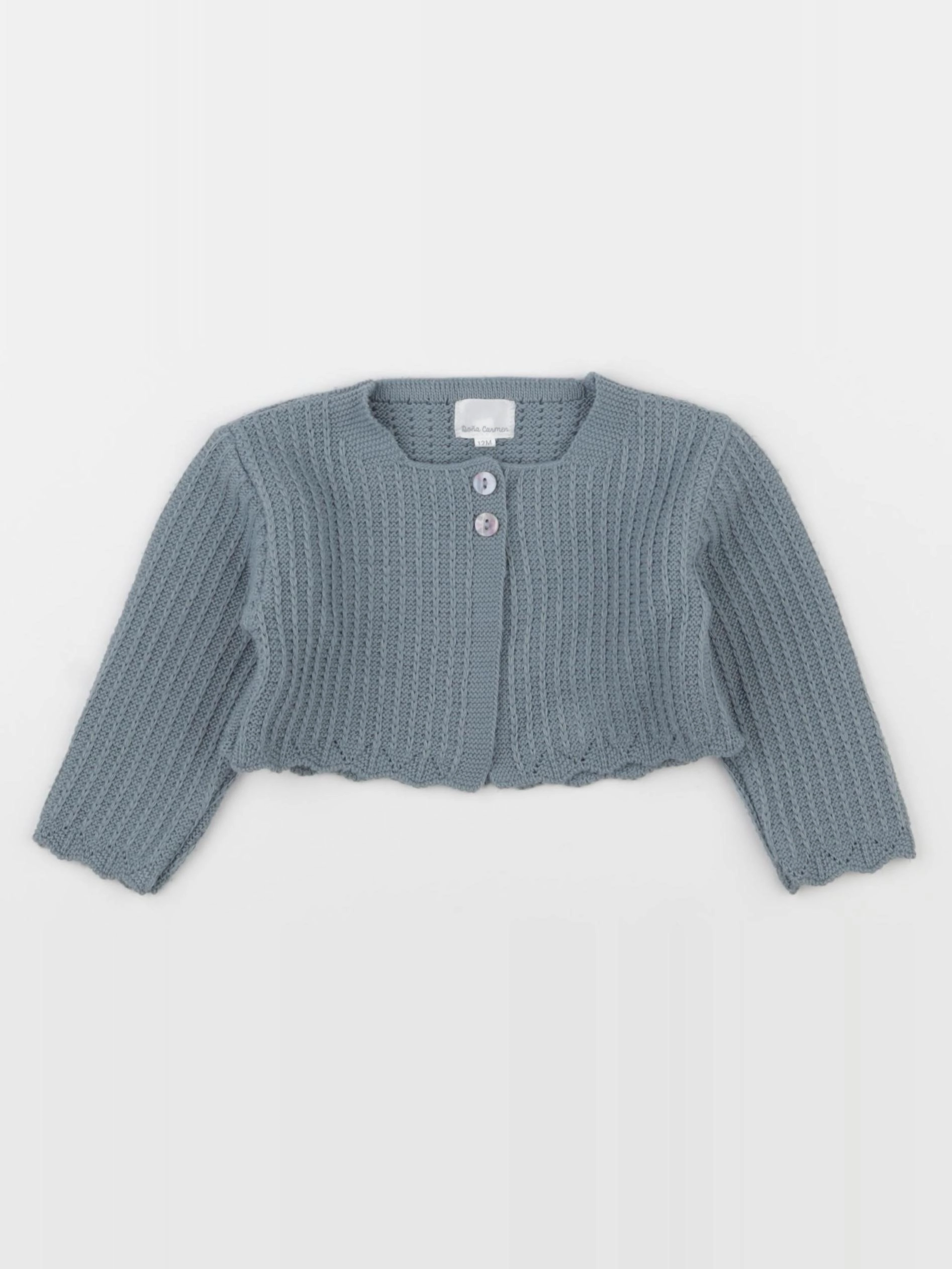 Dona Carmen - gilet gris - 12 mois