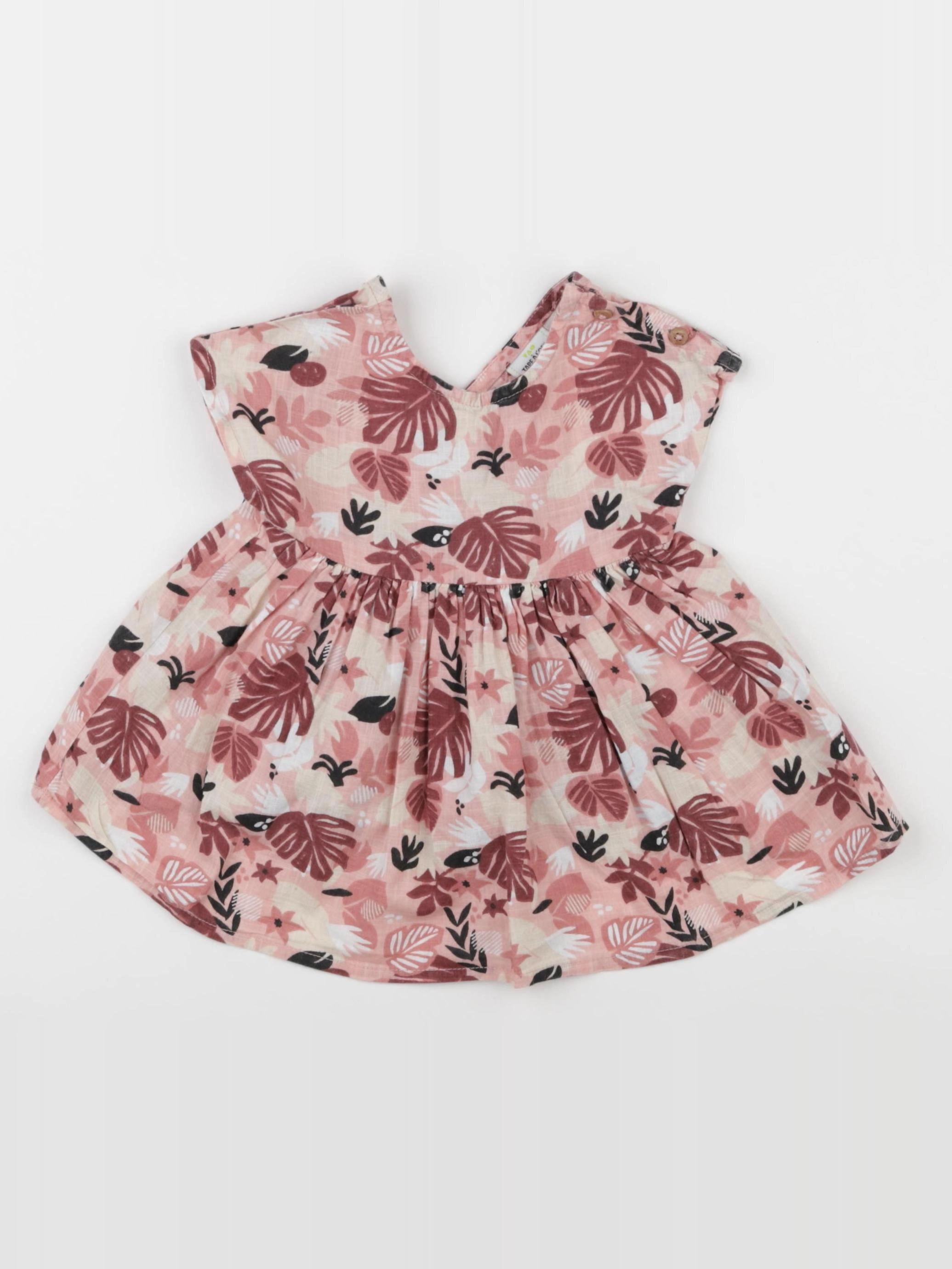 Tape à l'oeil - robe rose - 6 mois