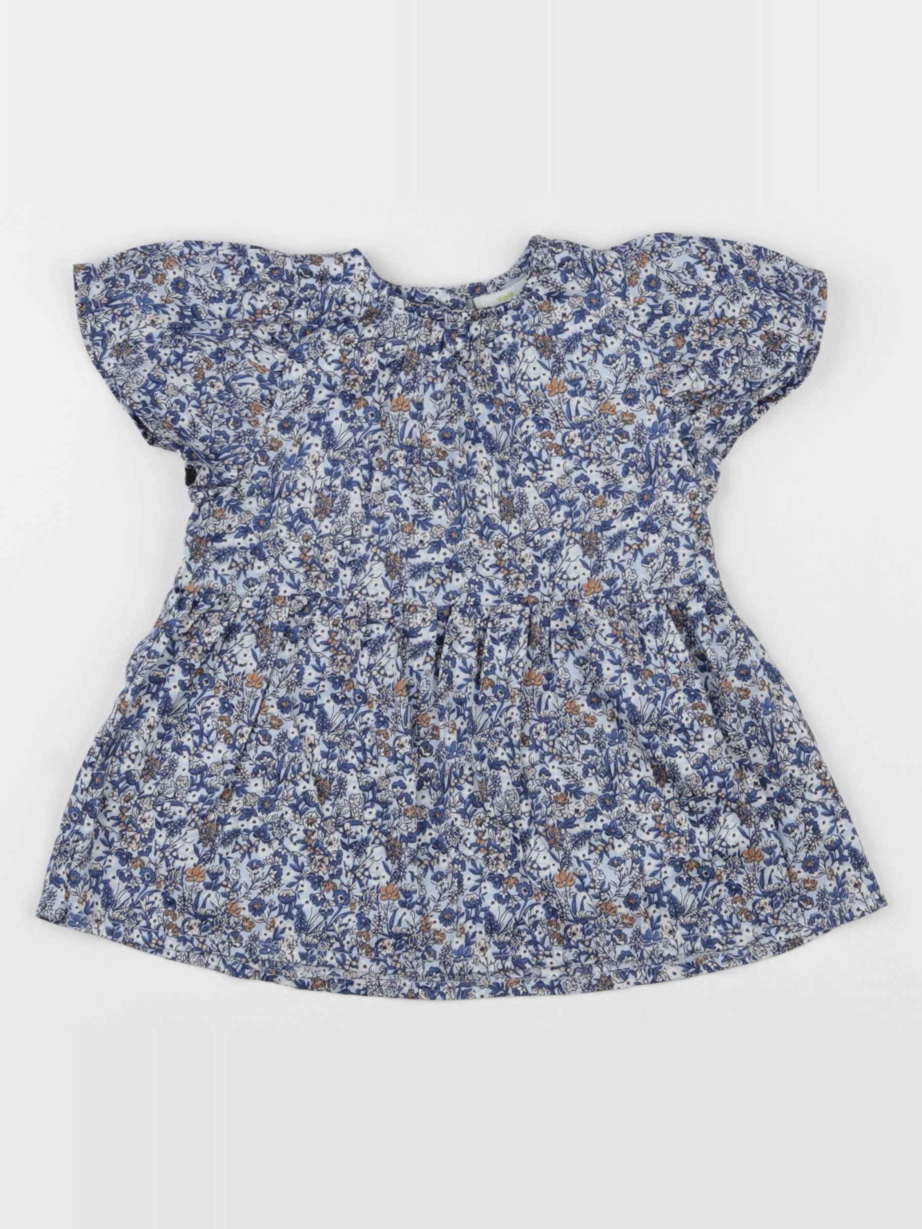 Tape à l'oeil - robe bleu - 6 mois