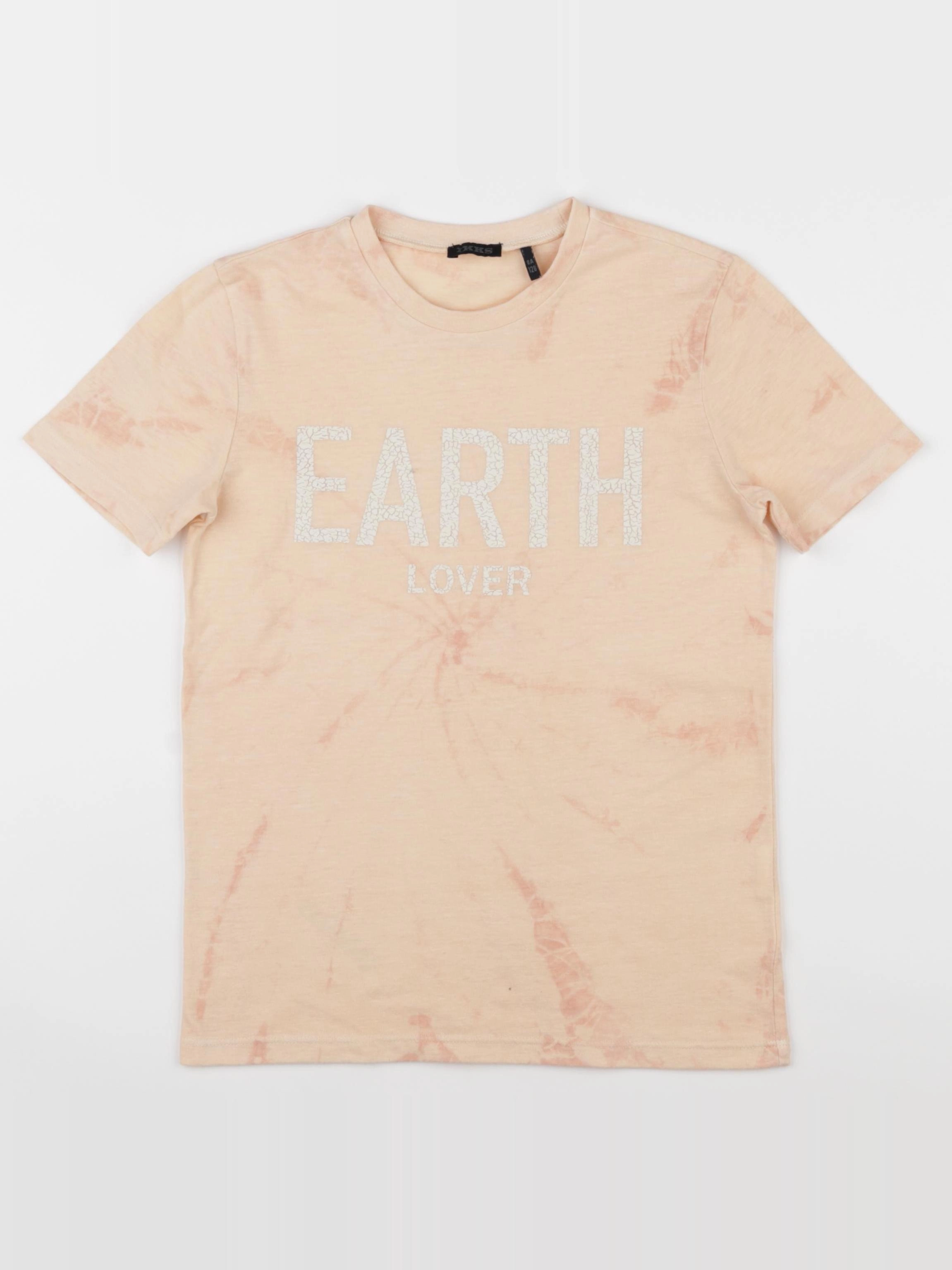 IKKS - tee-shirt orange - 8 ans