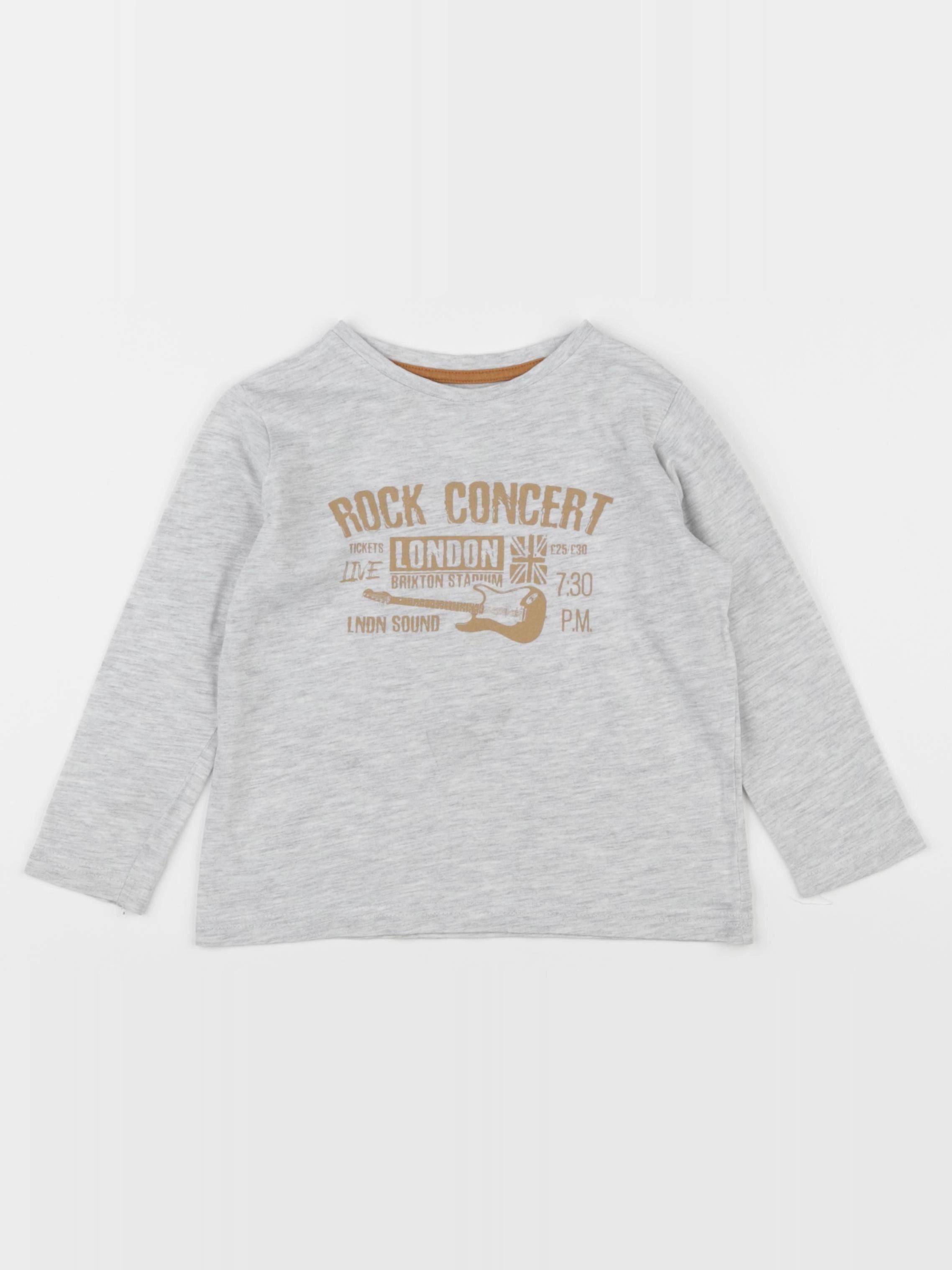 Vertbaudet - tee-shirt gris - 3 ans
