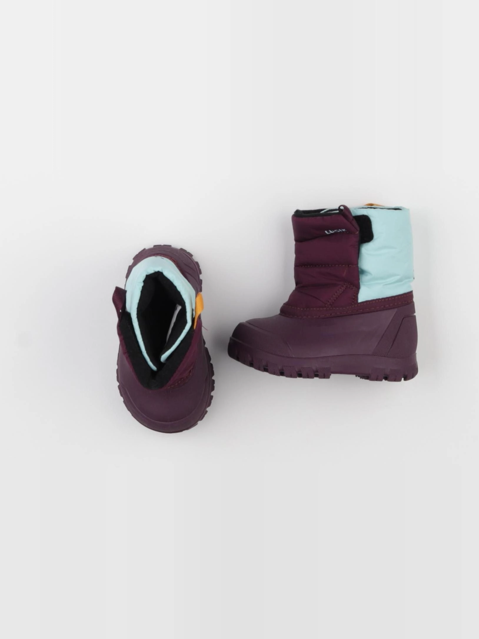 Decathlon ski - bottes ski violet, vert - pointure 20/21