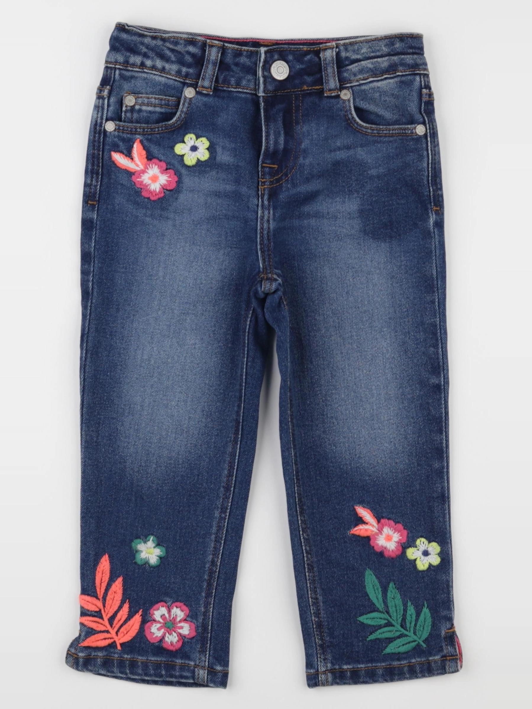 Mini Boden - pantacourt bleu - 6 ans