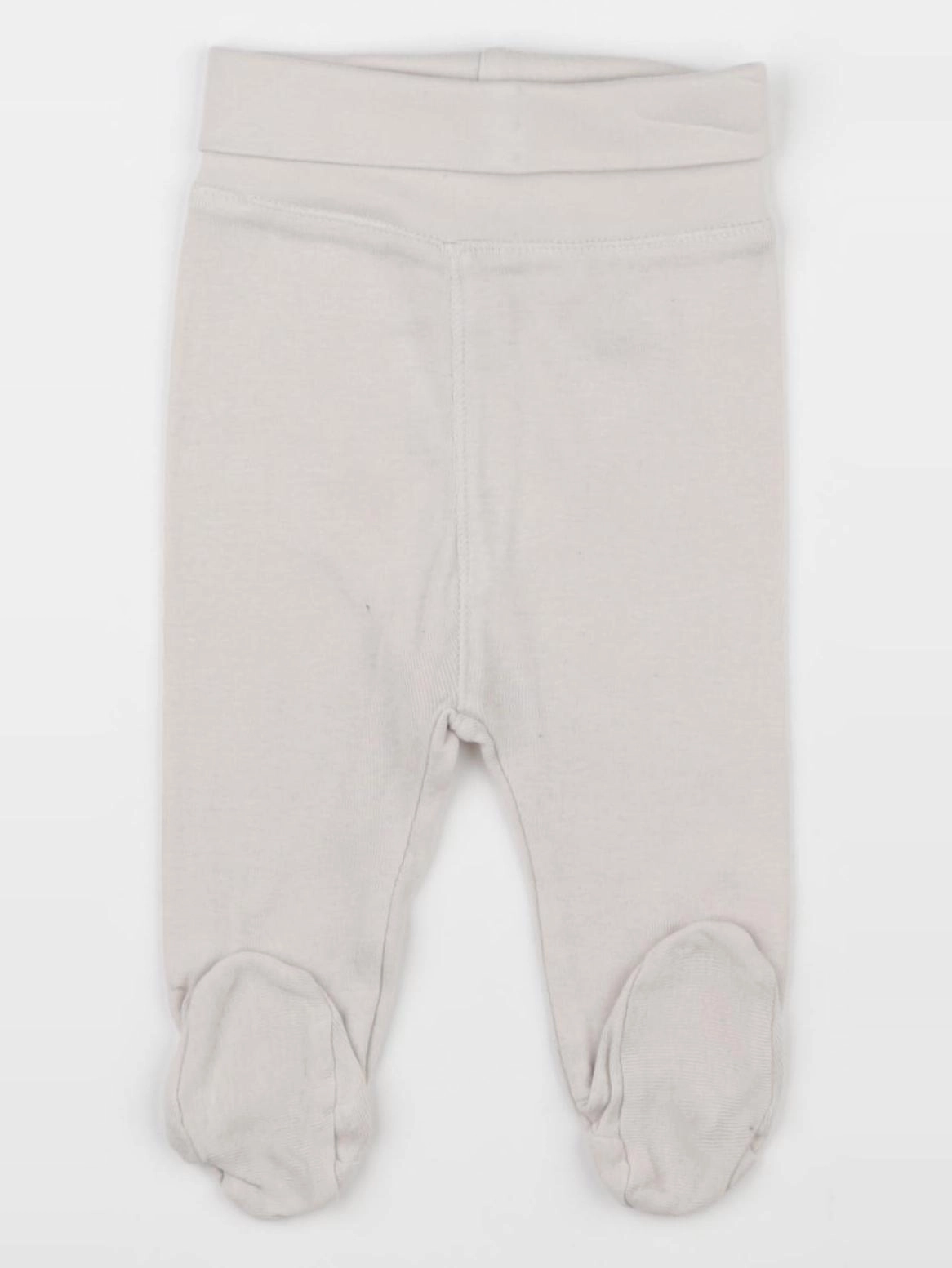 H&M - legging beige - 1/2 mois