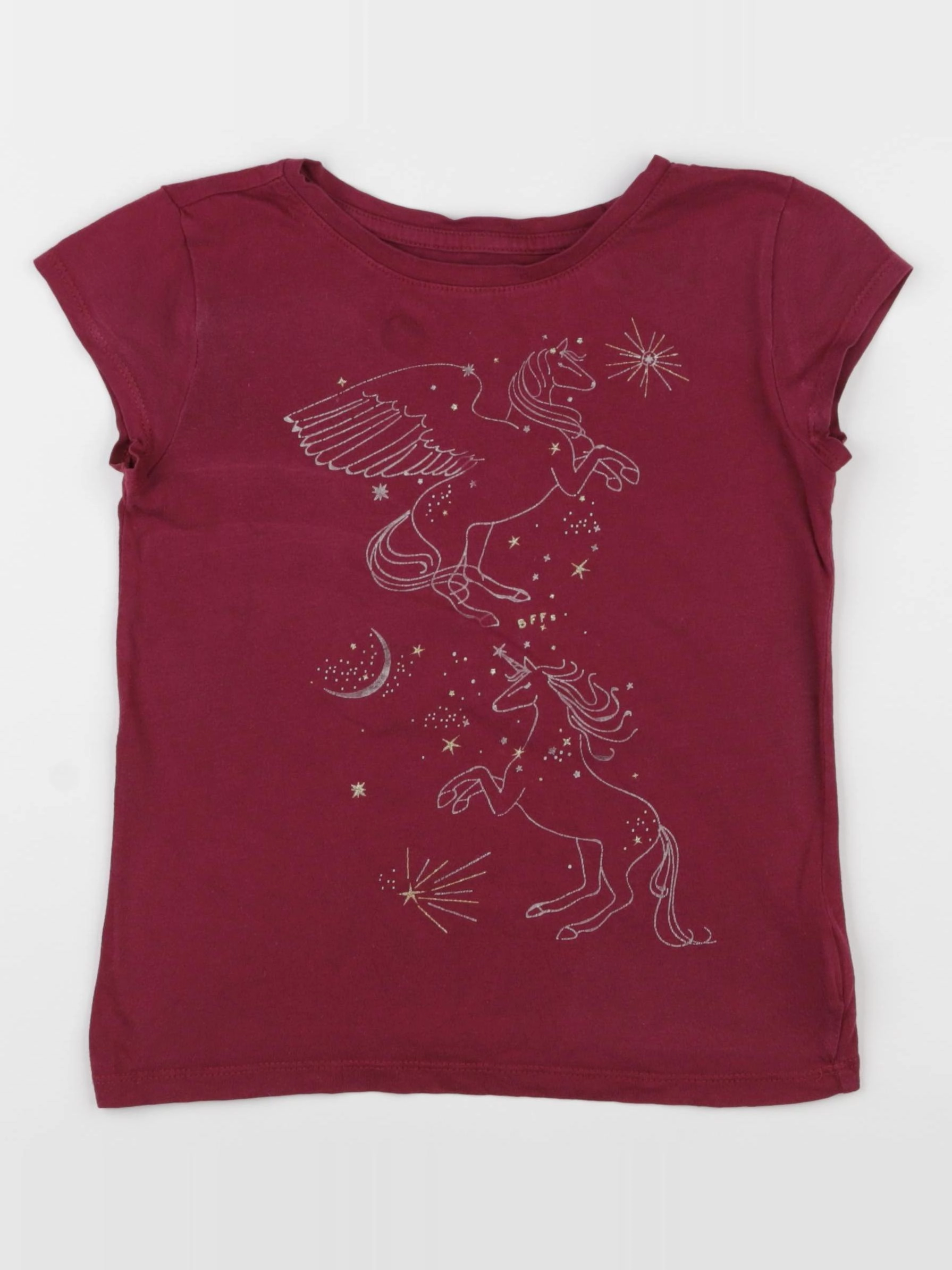 GAP - tee-shirt rose - 6/7 ans
