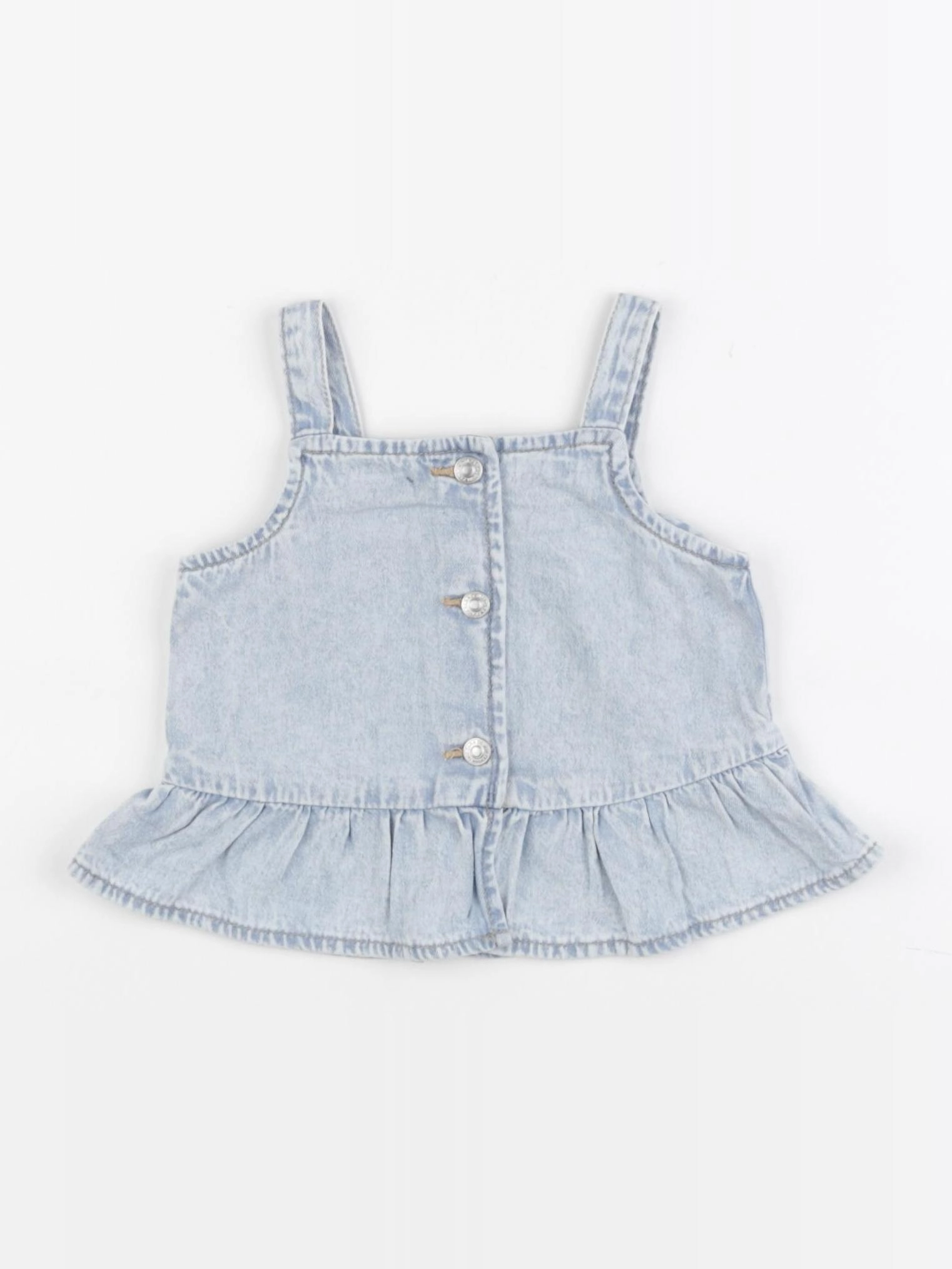 Zara - blouse bleu - 3 ans