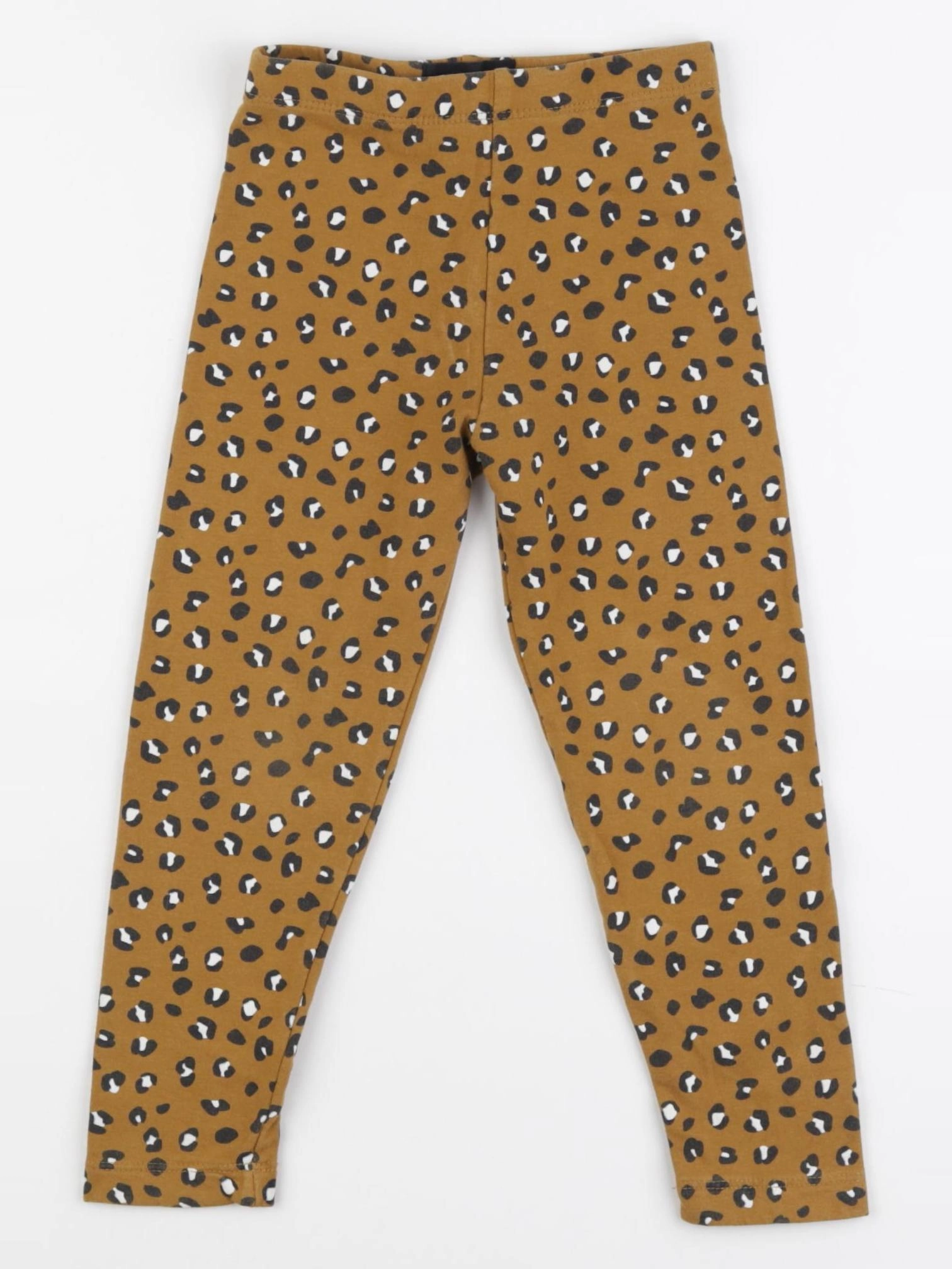 Monoprix - legging marron - 3 ans
