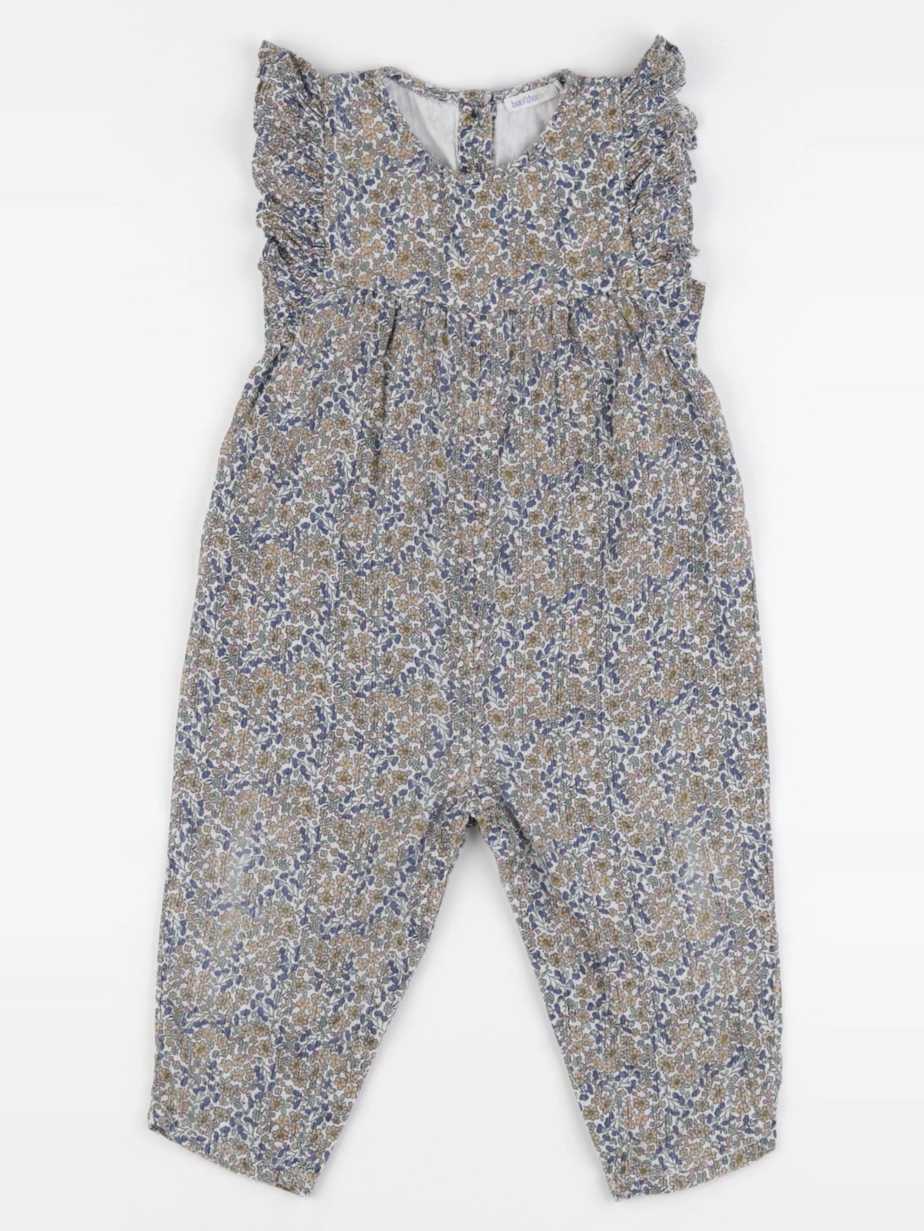 Boutchou - combinaison multicolore - 12 mois