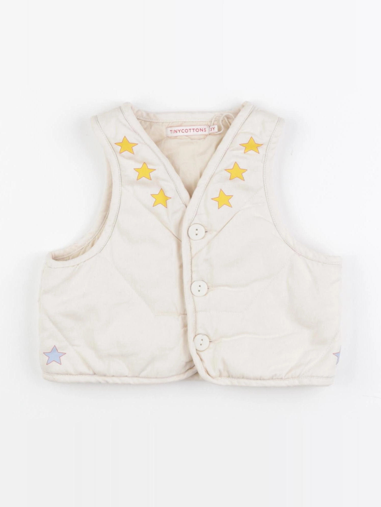 Tiny Cottons - gilet beige - 3 ans