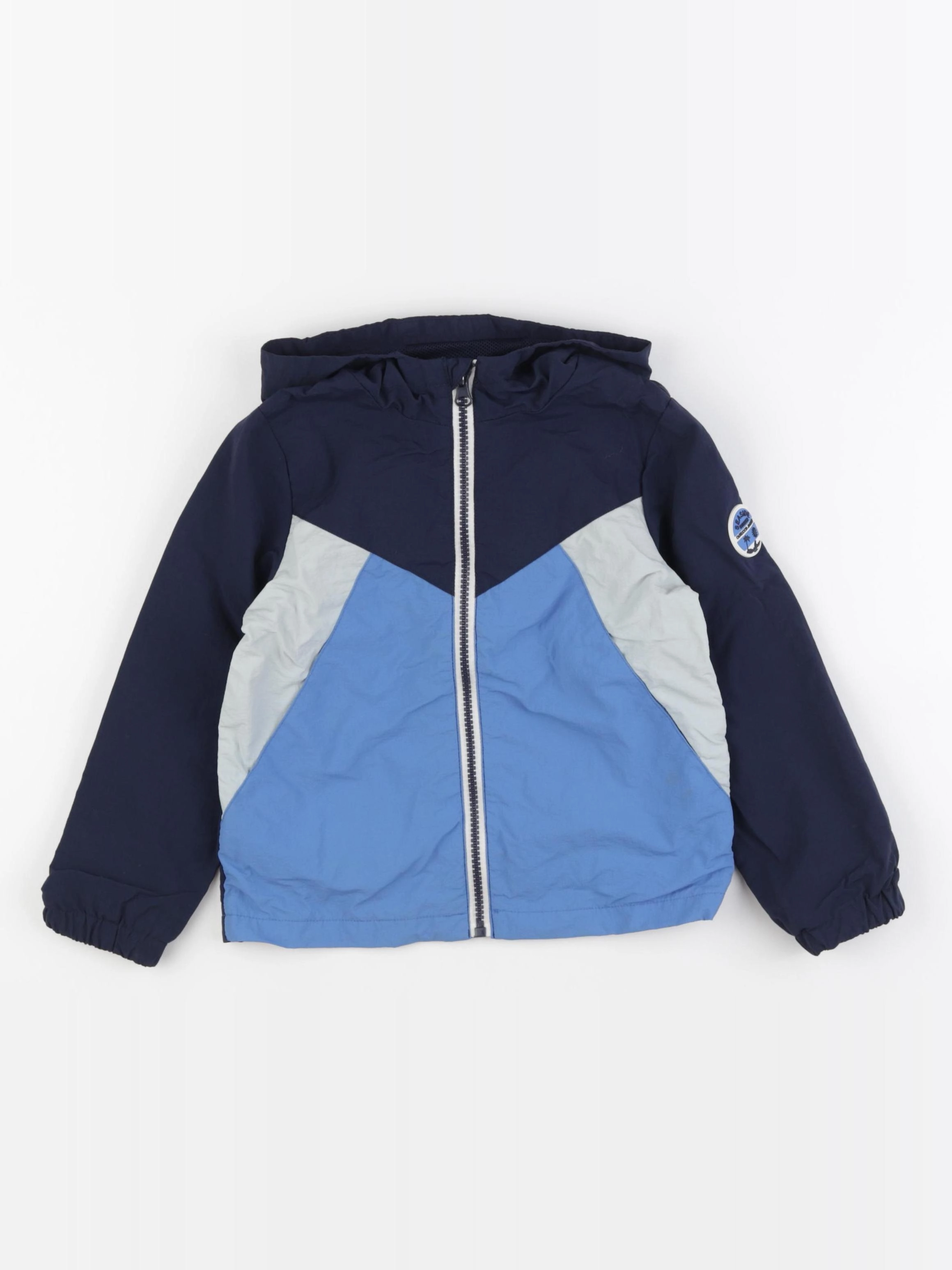 Vertbaudet - coupe-vent bleu - 4 ans
