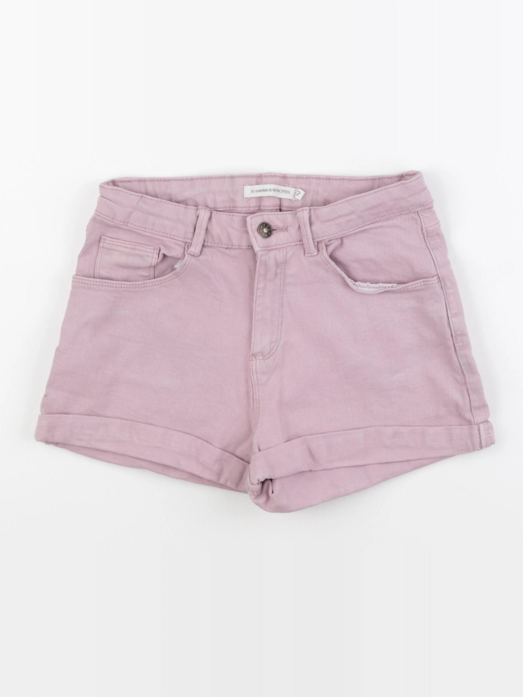 Monoprix - short rose - 12 ans