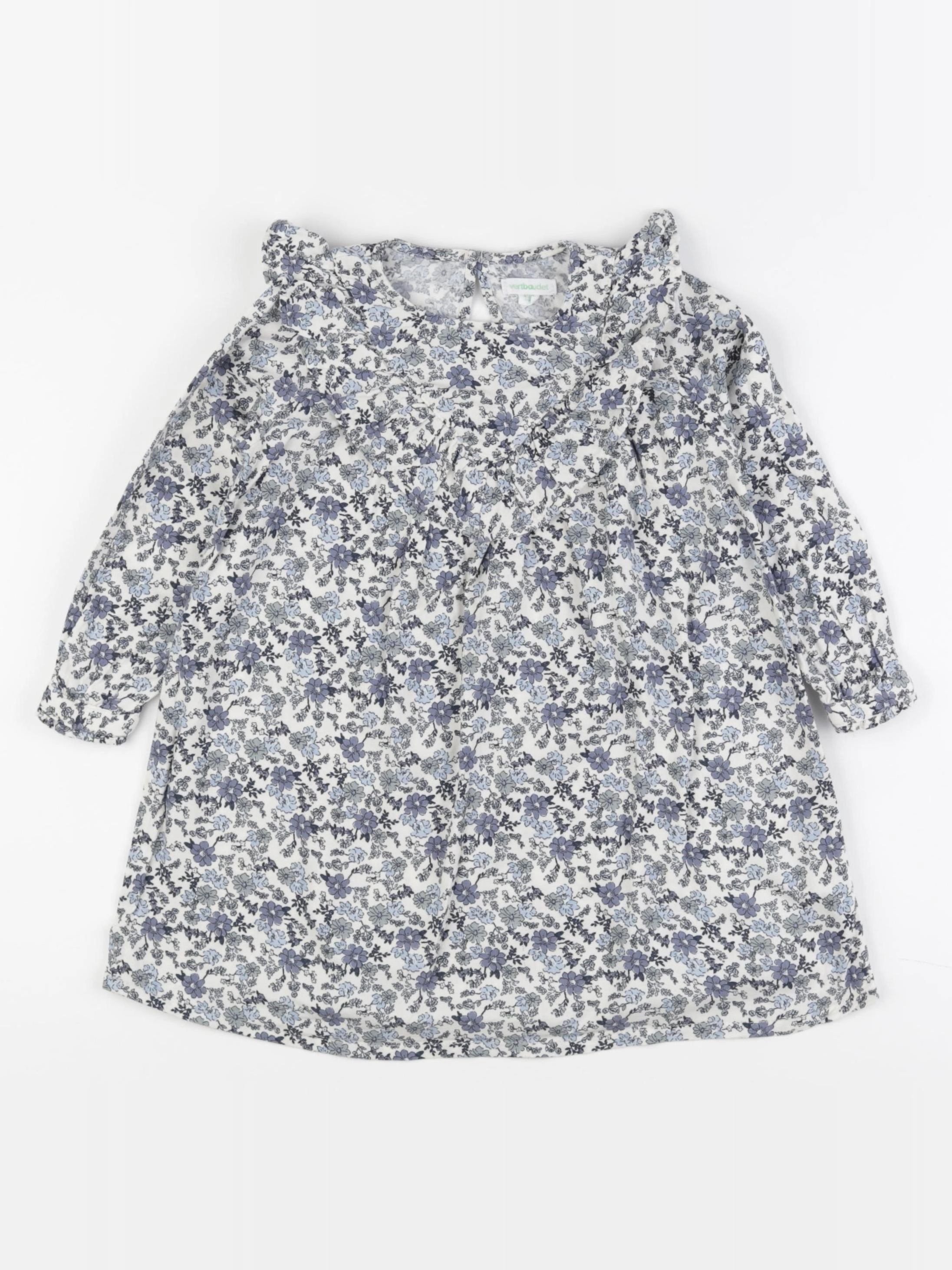 Vertbaudet - robe vert - 3 ans