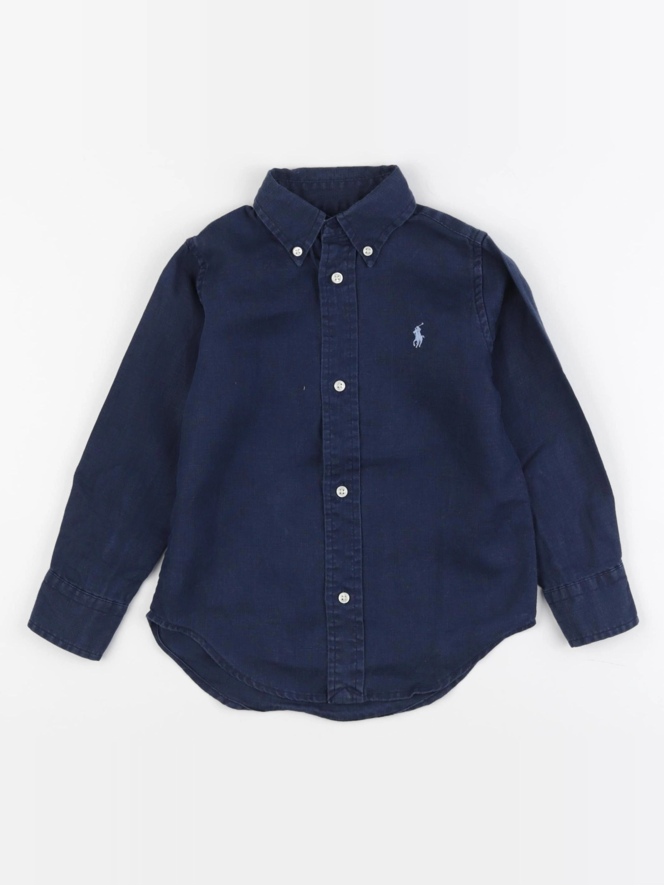 Ralph Lauren - chemise bleu - 3 ans