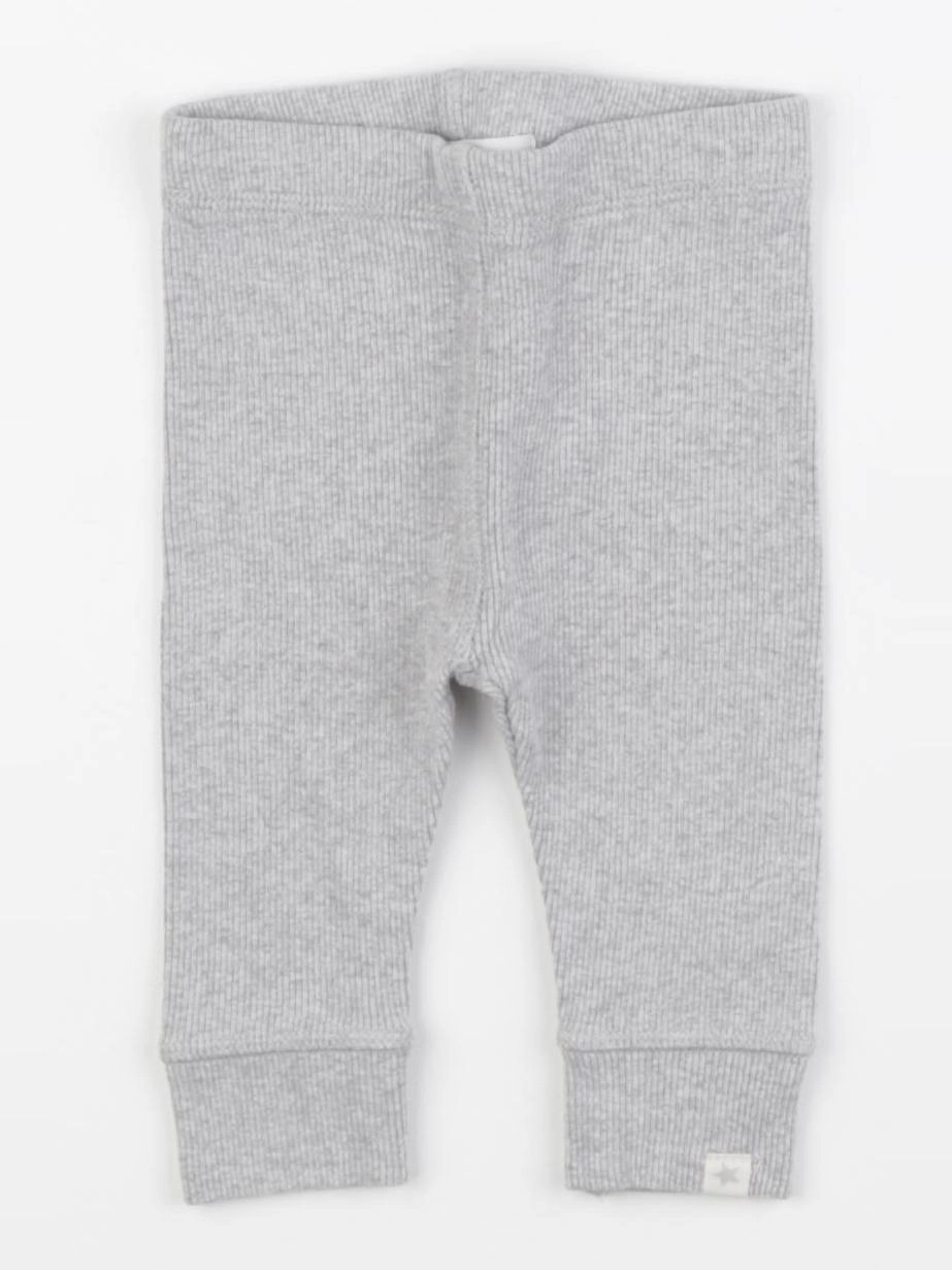 Zara - legging gris - 1/3 mois